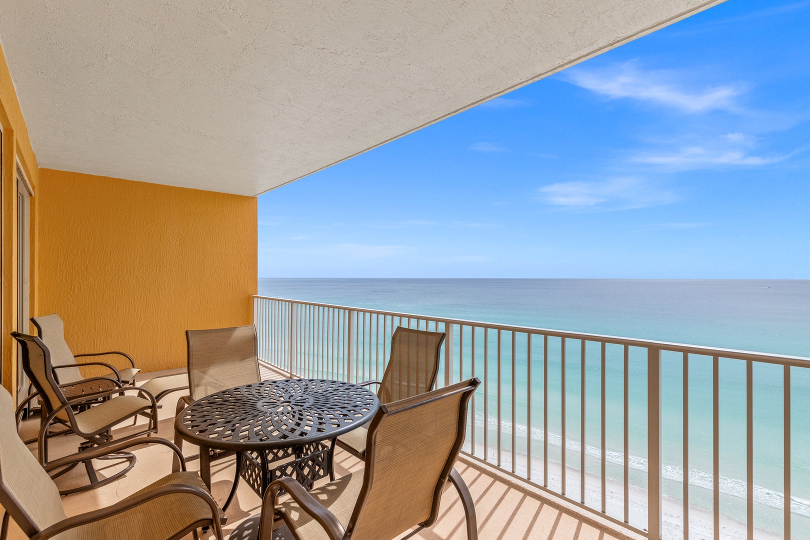 Wake up to endless turquoise waters from your private oceanfront balcony, where morning coffee and sunset dinners become daily rituals.