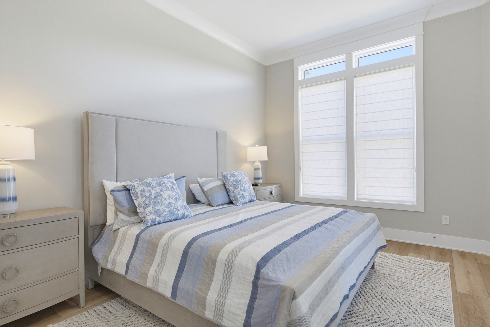 Striped Bedroom