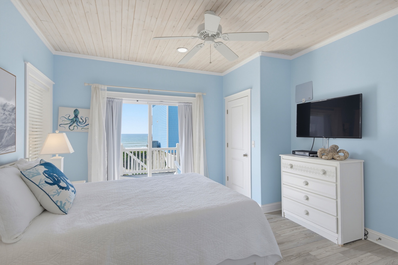 Blue Queen Bedroom