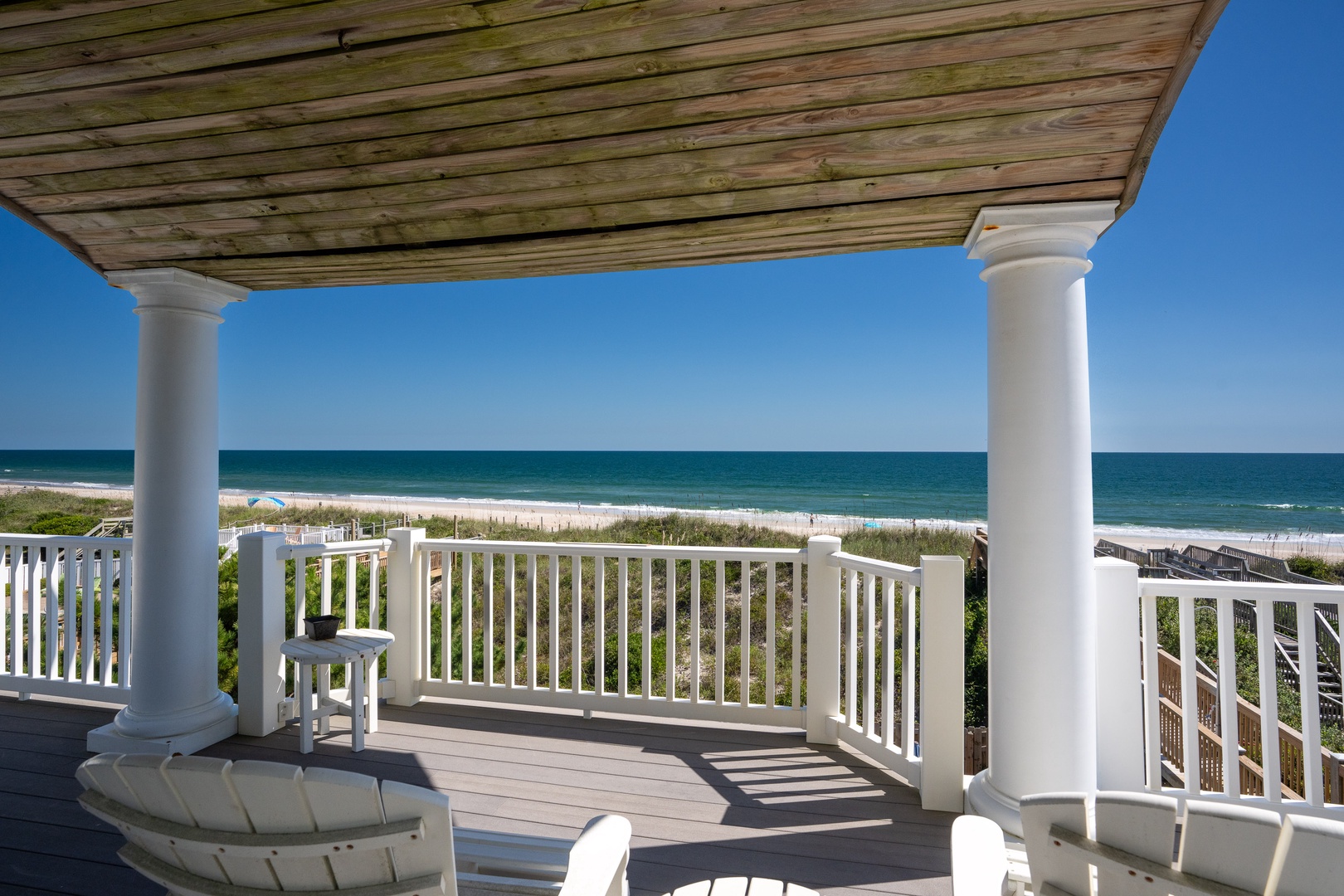 Covered Oceanview Seating