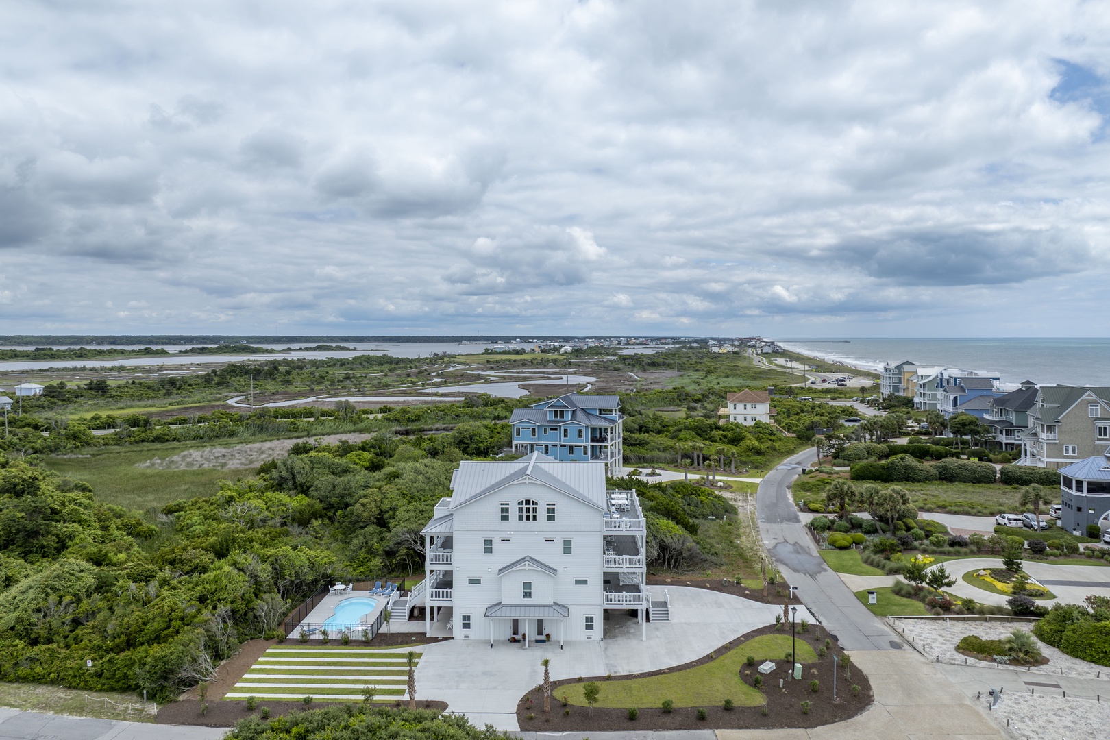Side Home Aerial