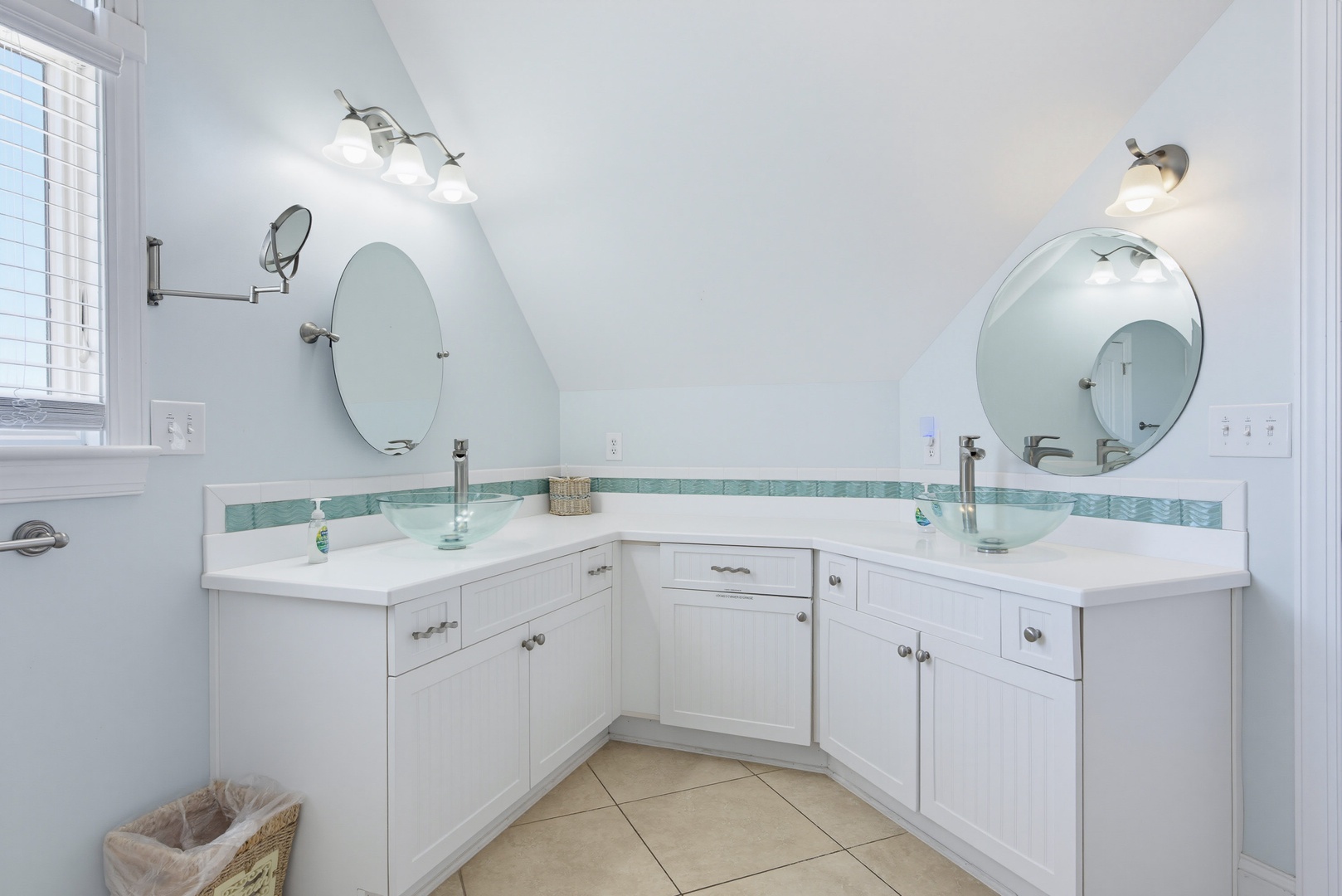 Upper Double Vanity