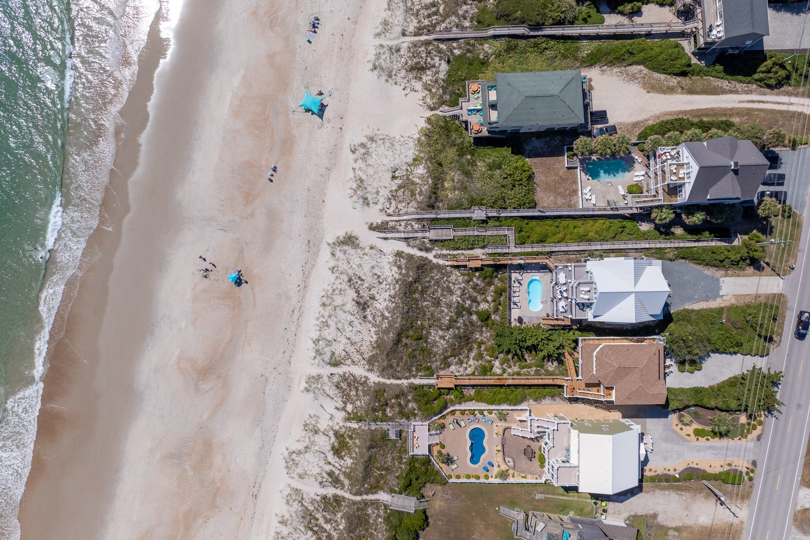 Beach And Pool Overhead
