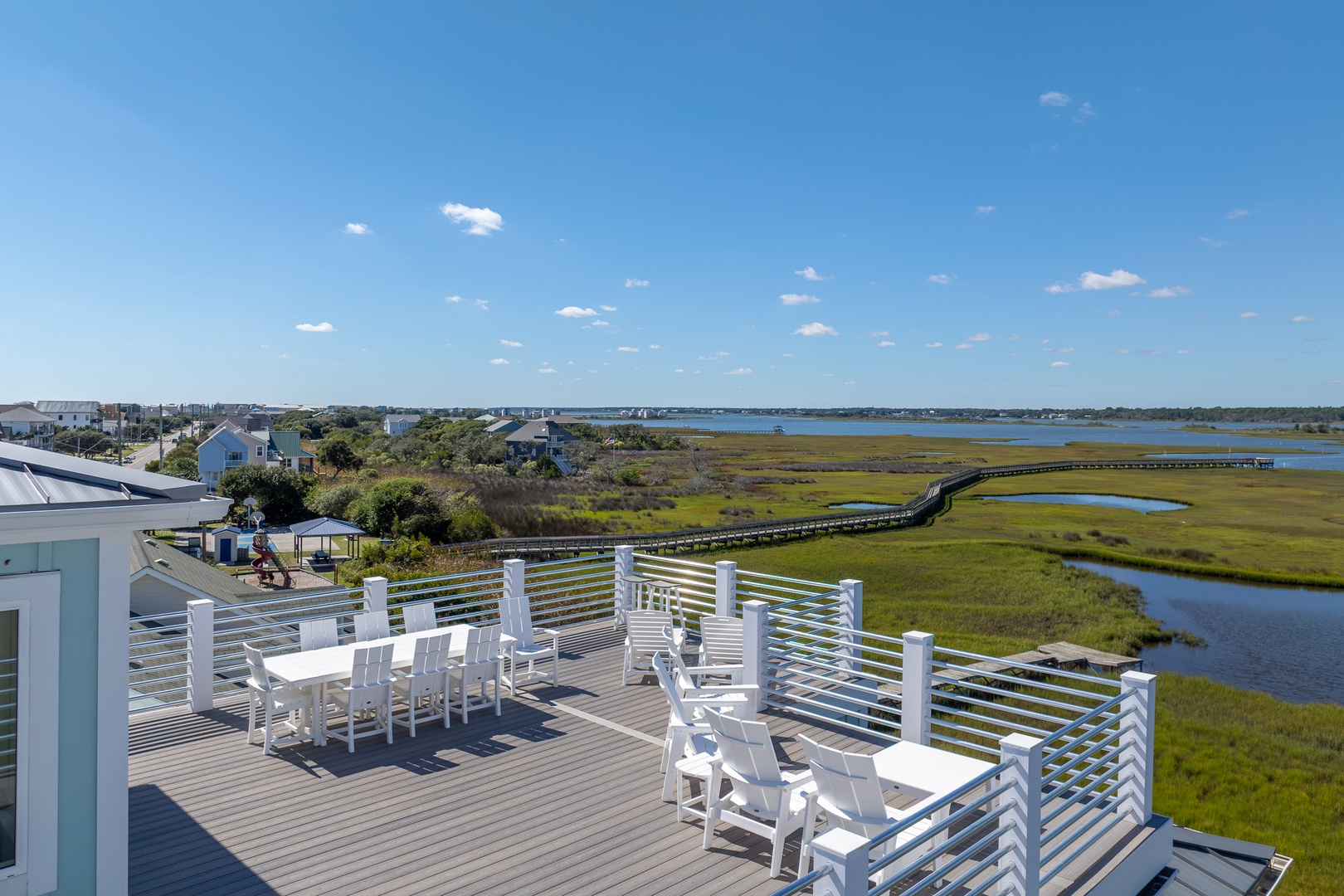 Rooftop Marsh Aerial