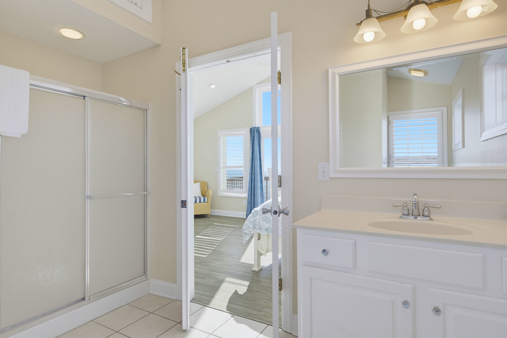 Bathroom Shower Vanity