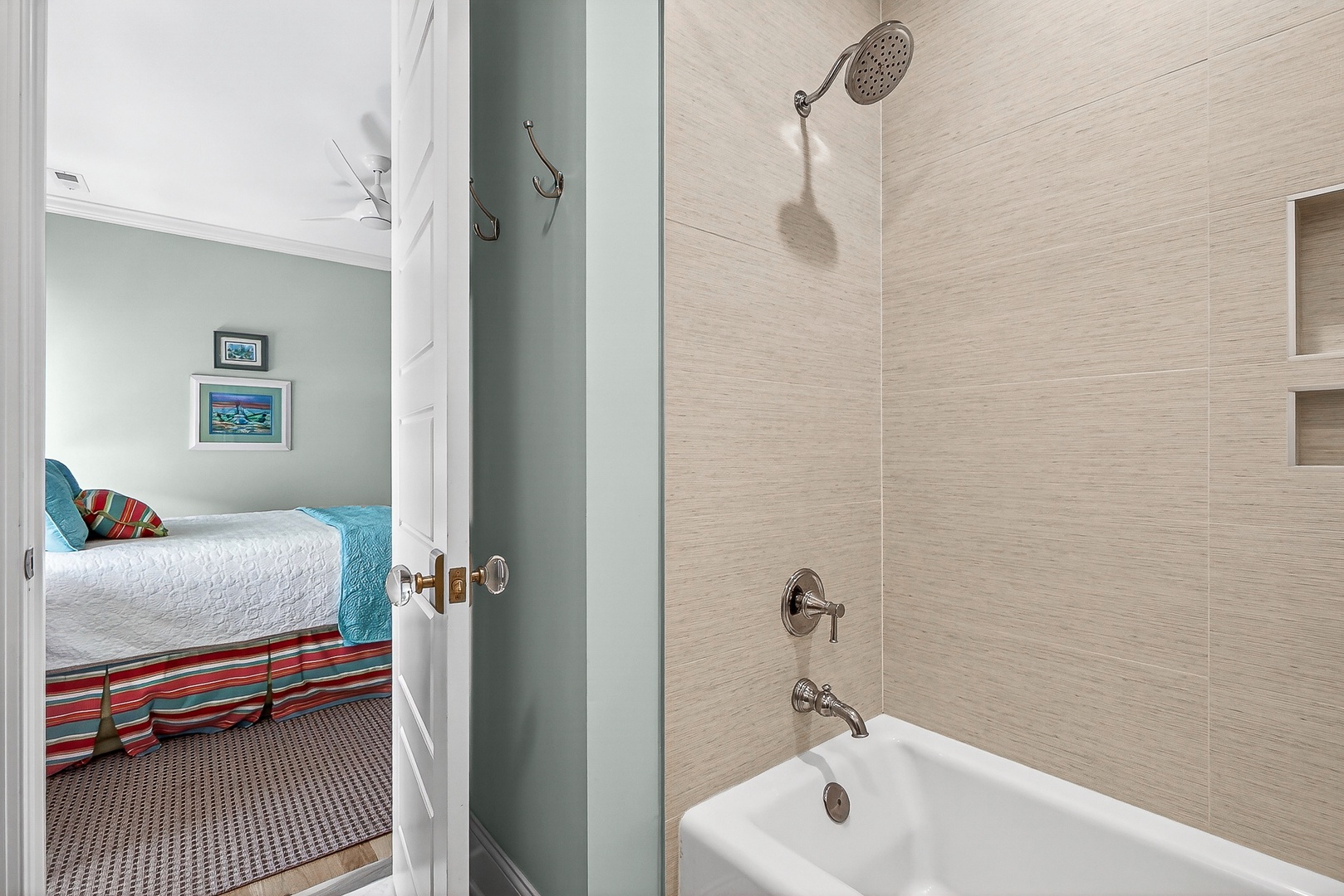 Tub-shower combination