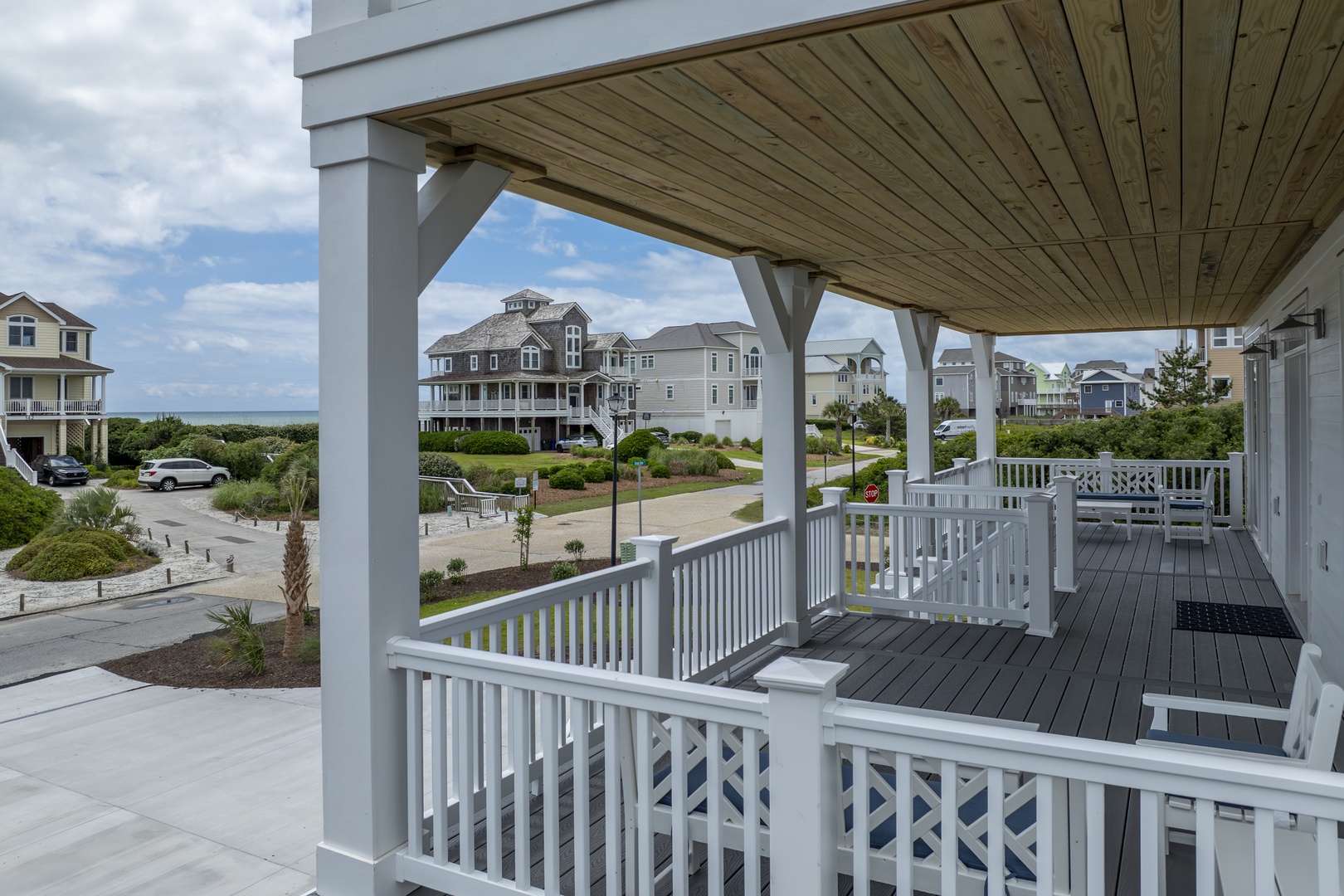Covered Front Deck