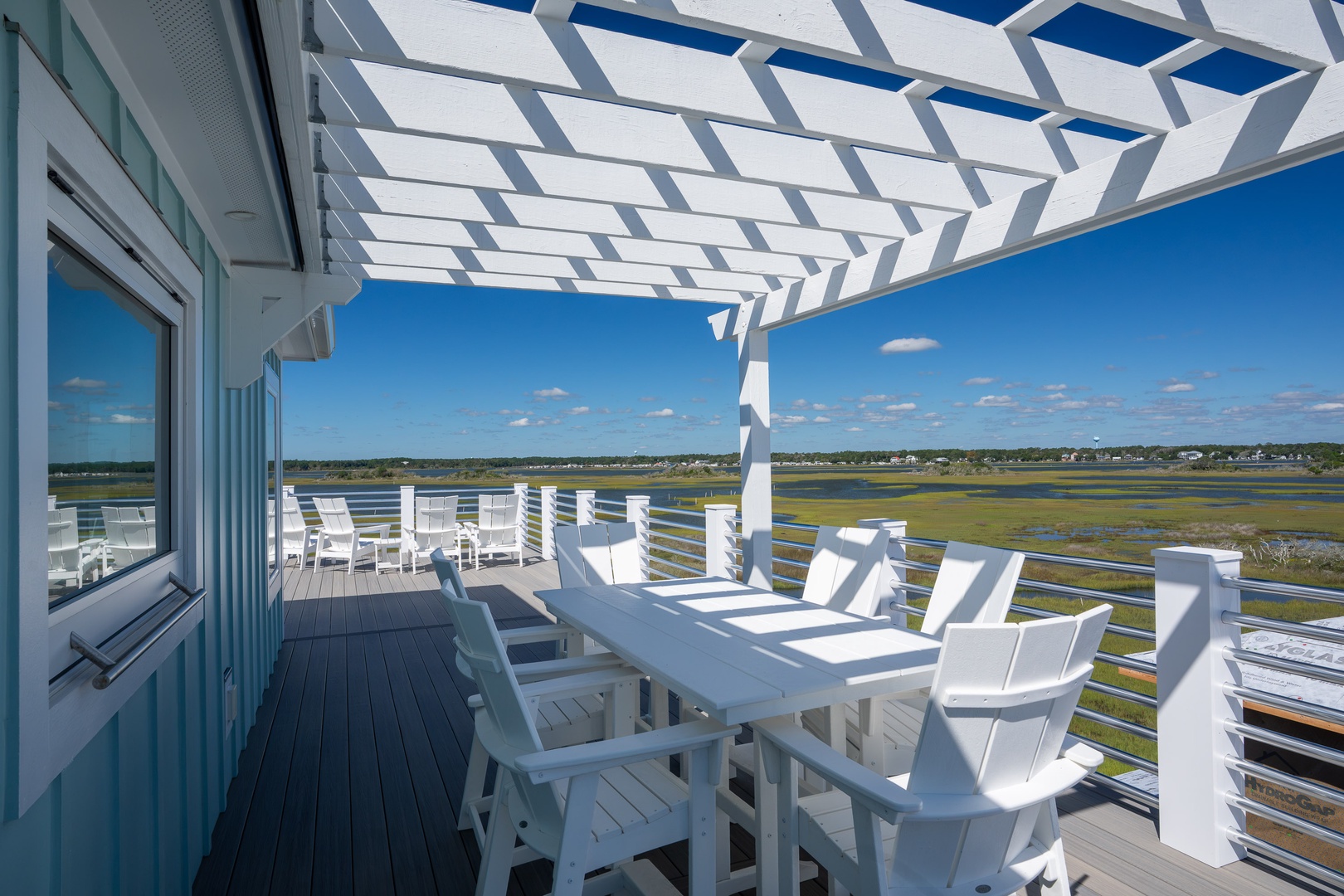Shaded Rooftop Dining