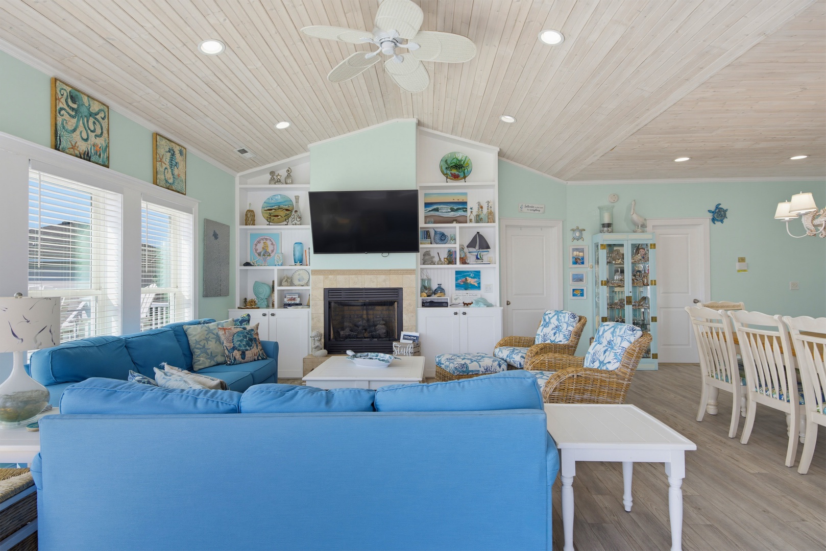 Oceanfront Living Room