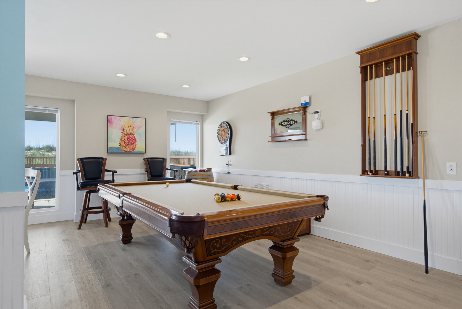 Pool table room