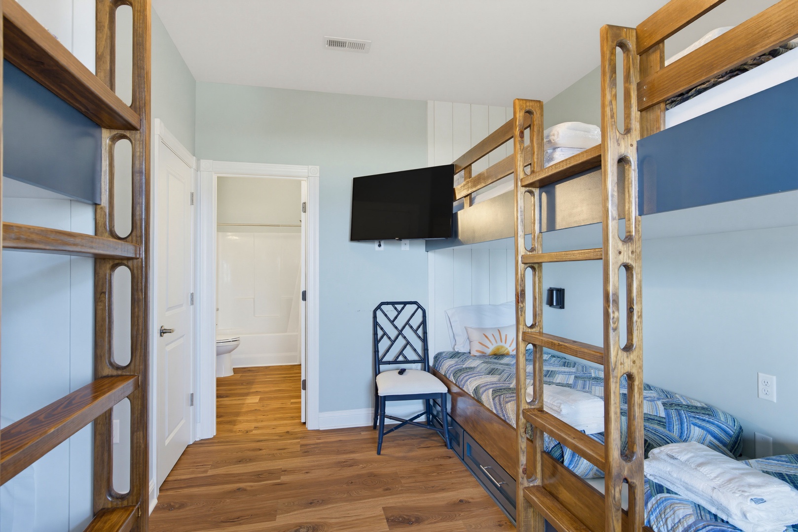 Bedroom and Bathroom