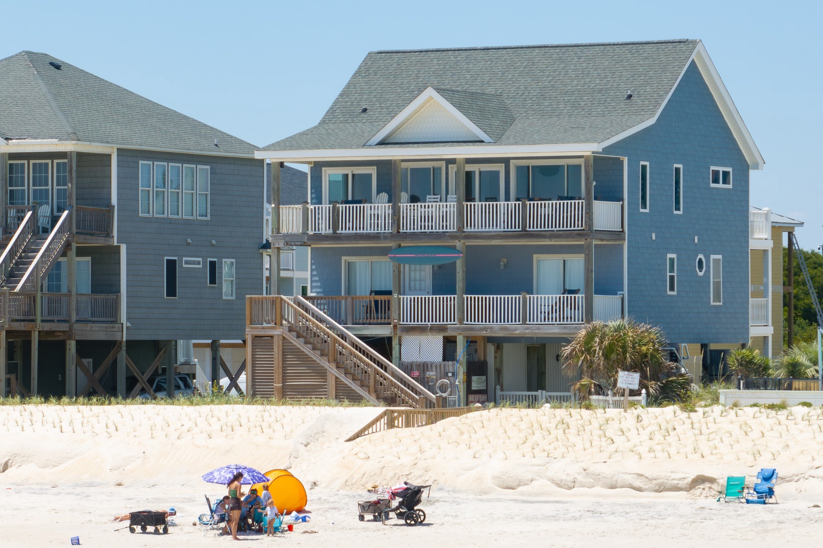 Beachfront Home Distant