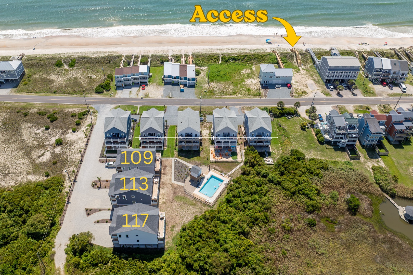 Beach Access Location