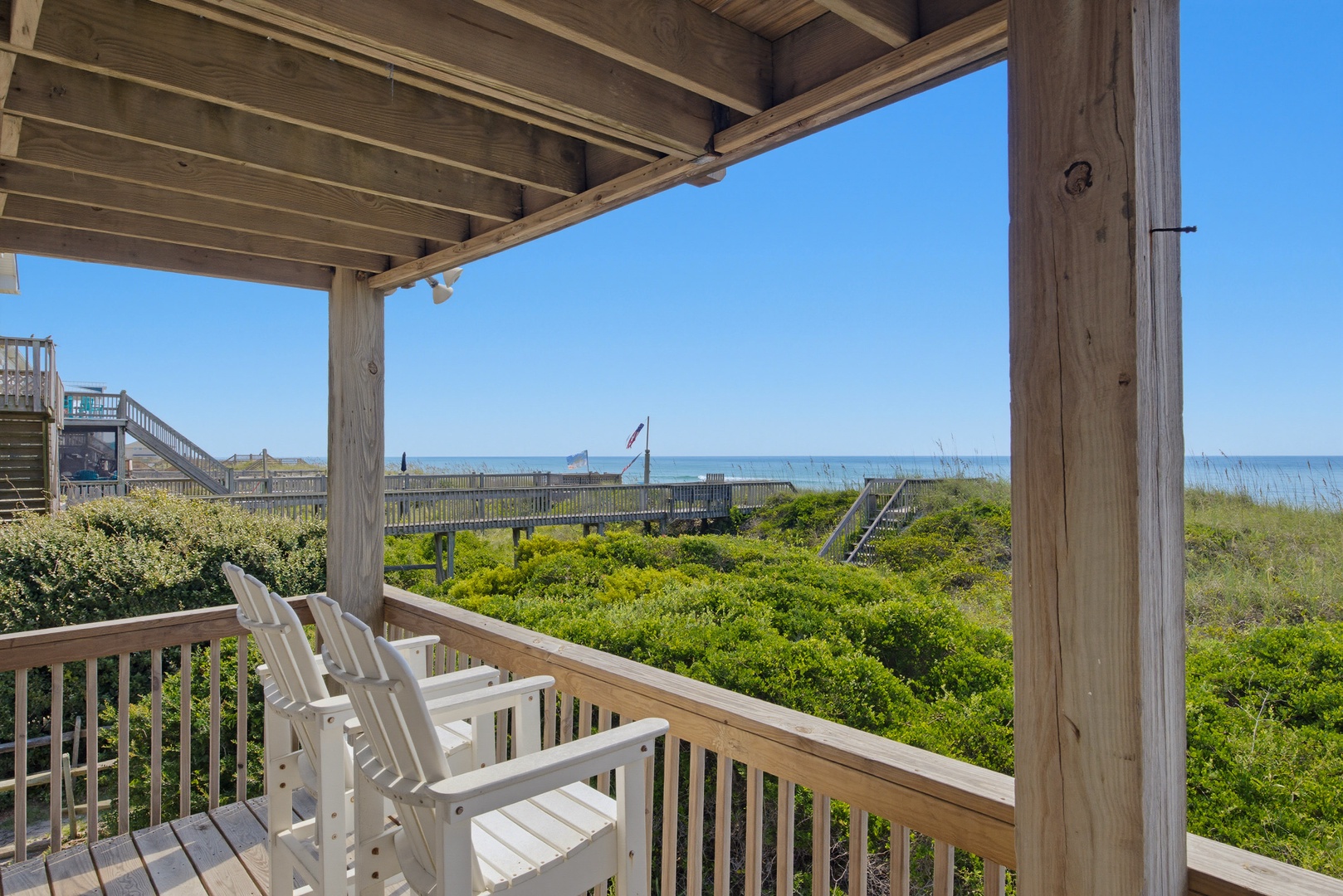 Covered Deck Ocean View