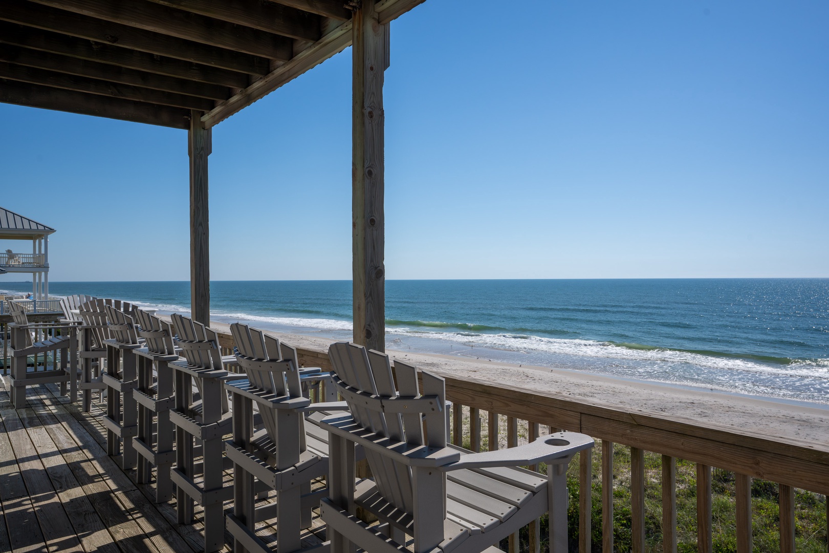 Long Covered Deck
