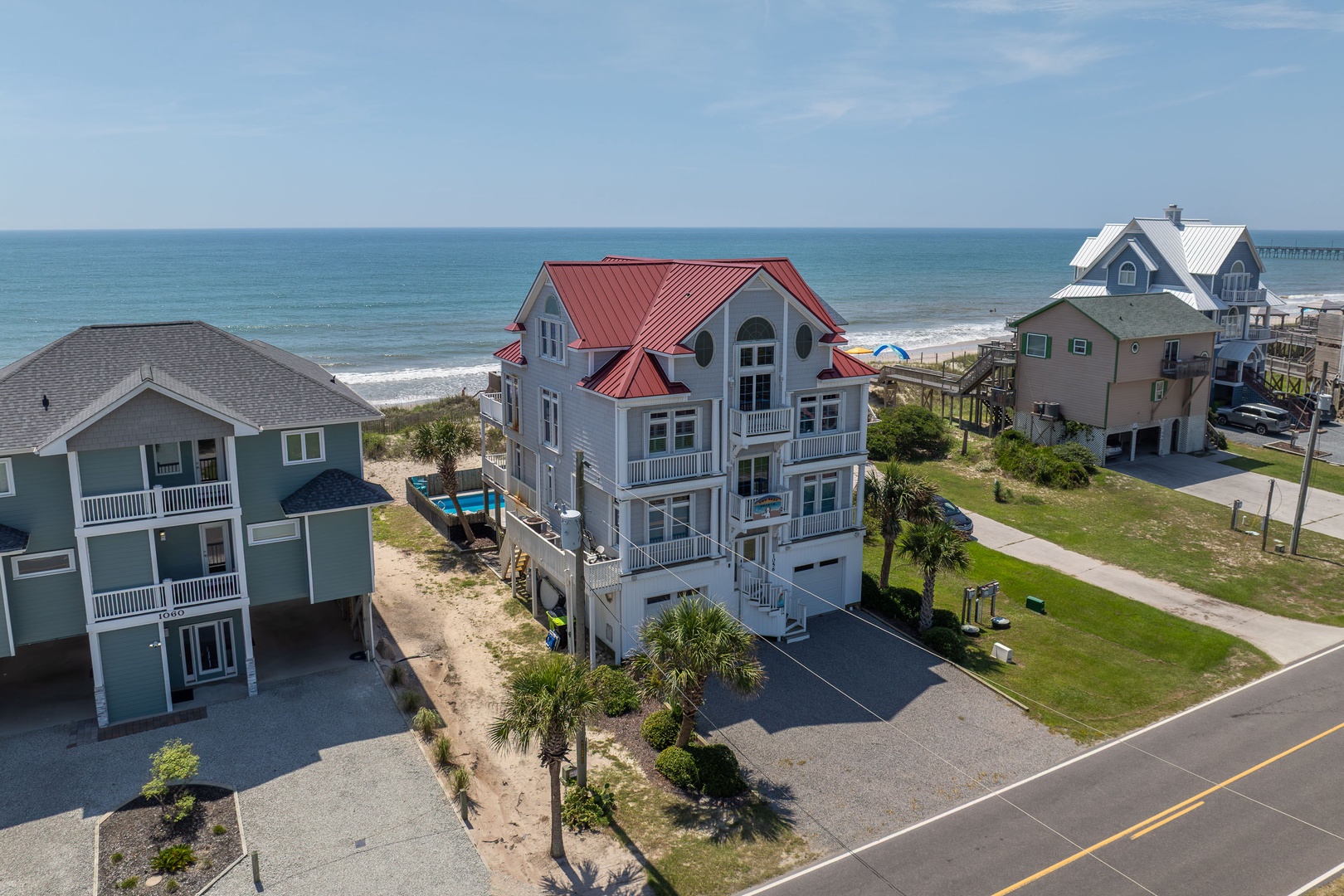 Coastal Home Aerial