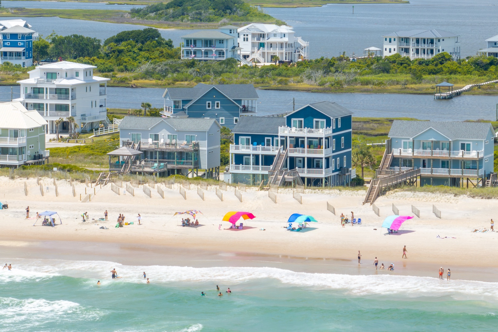 Oceanfront aerial