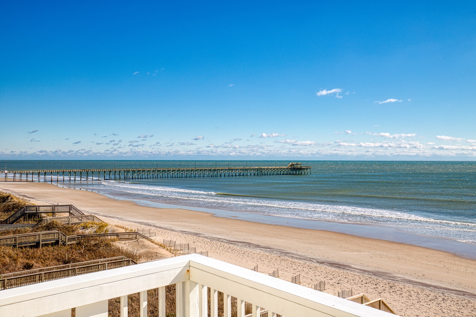 Ocean And Pier View