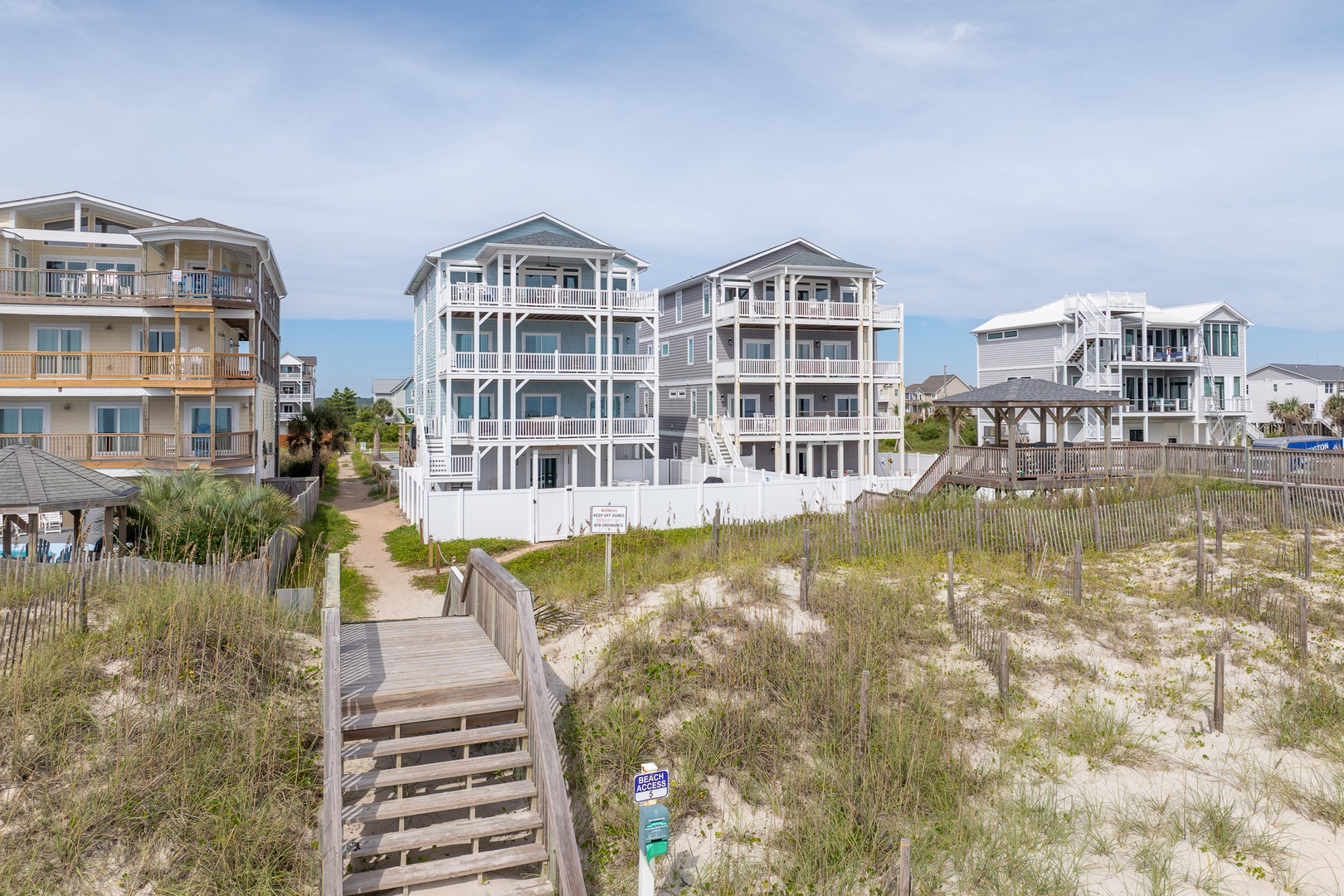 Beach access path
