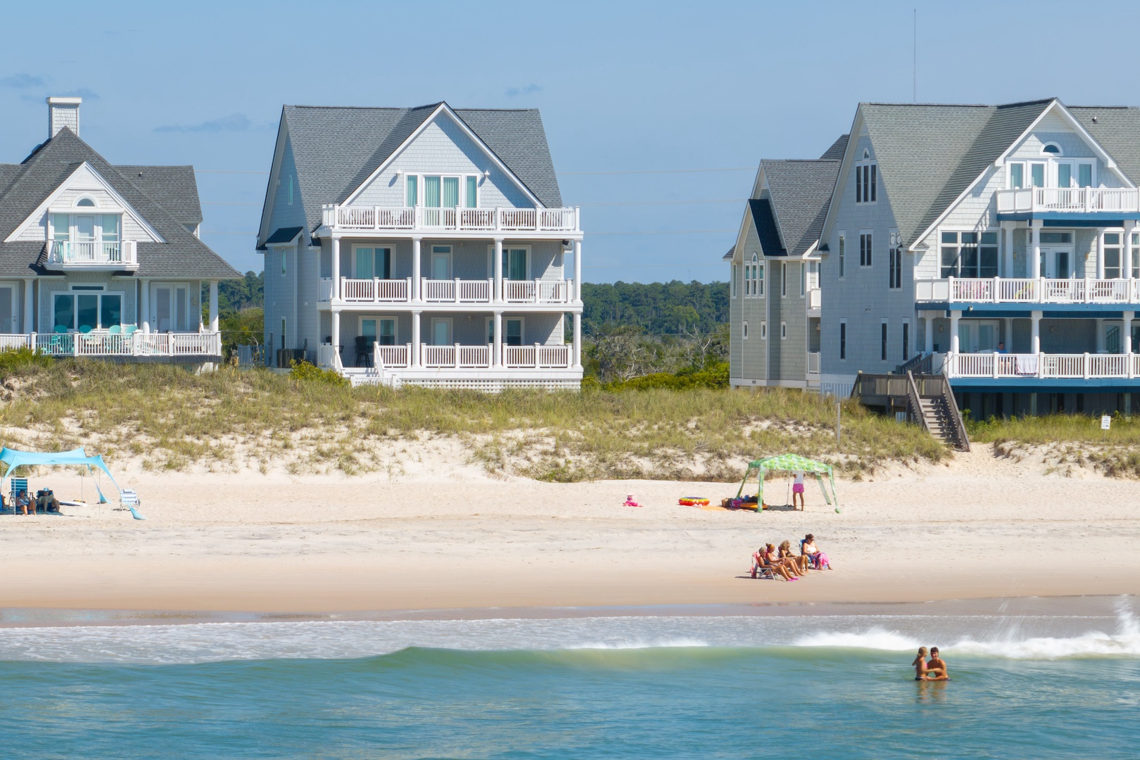 Oceanfront Center Aerial