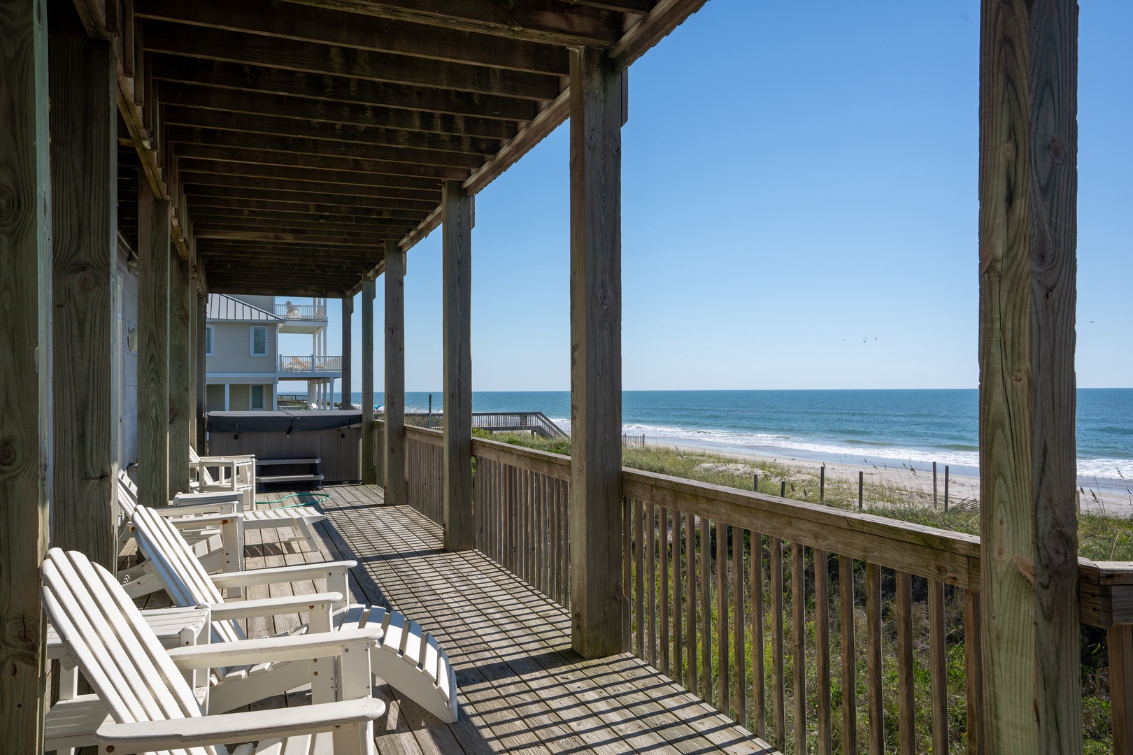 Covered Deck Seating