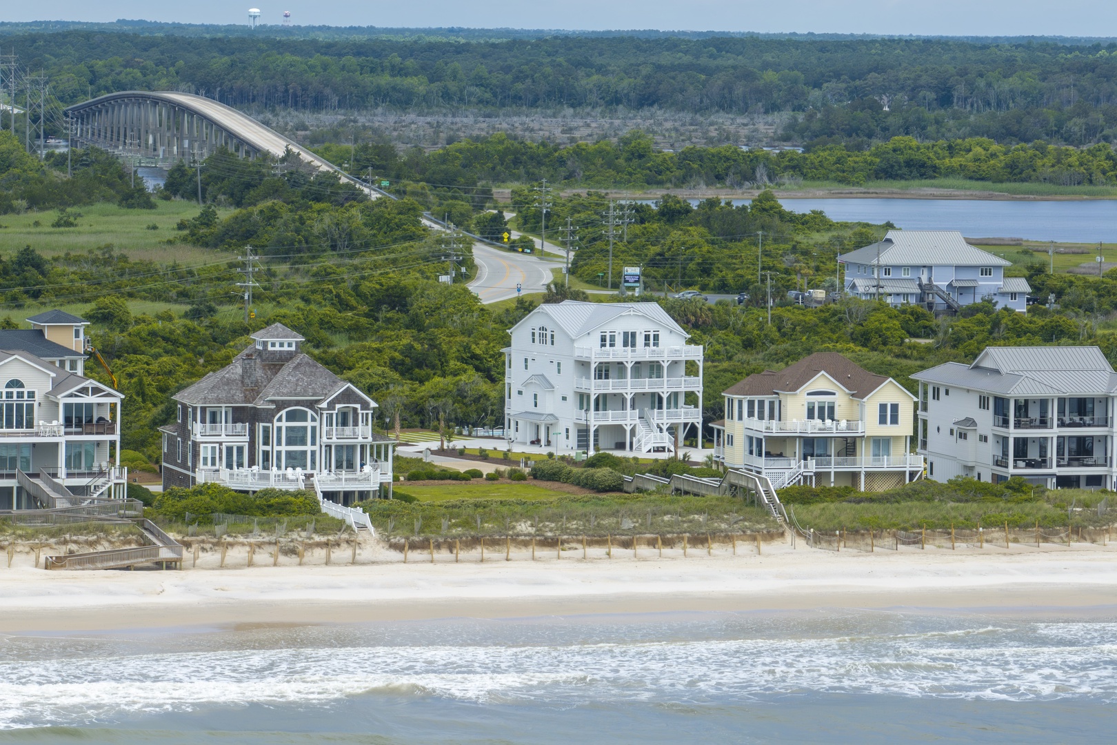 Bridge And Beach