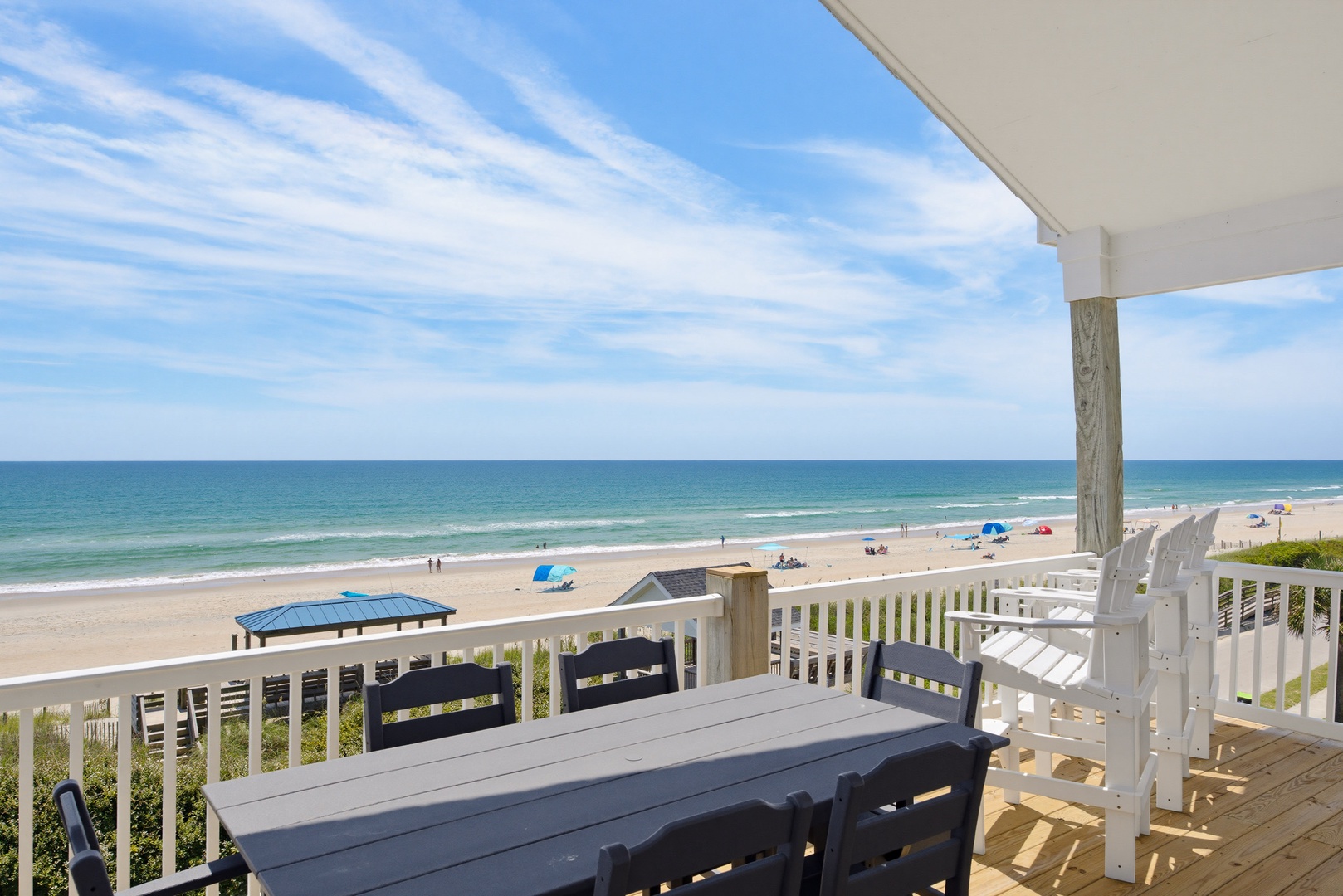 Oceanfront Dining Deck