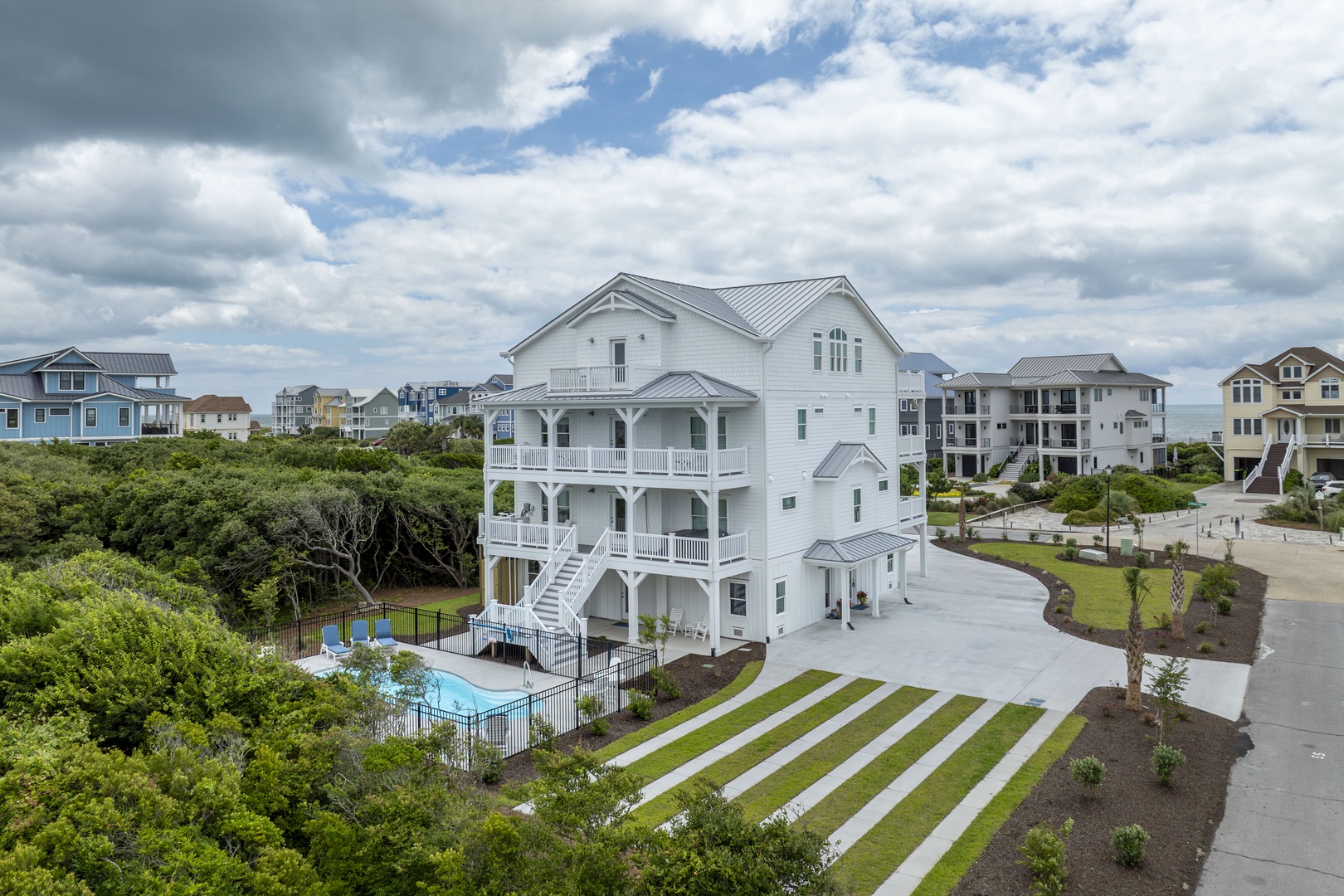 Coastal Home Aerial