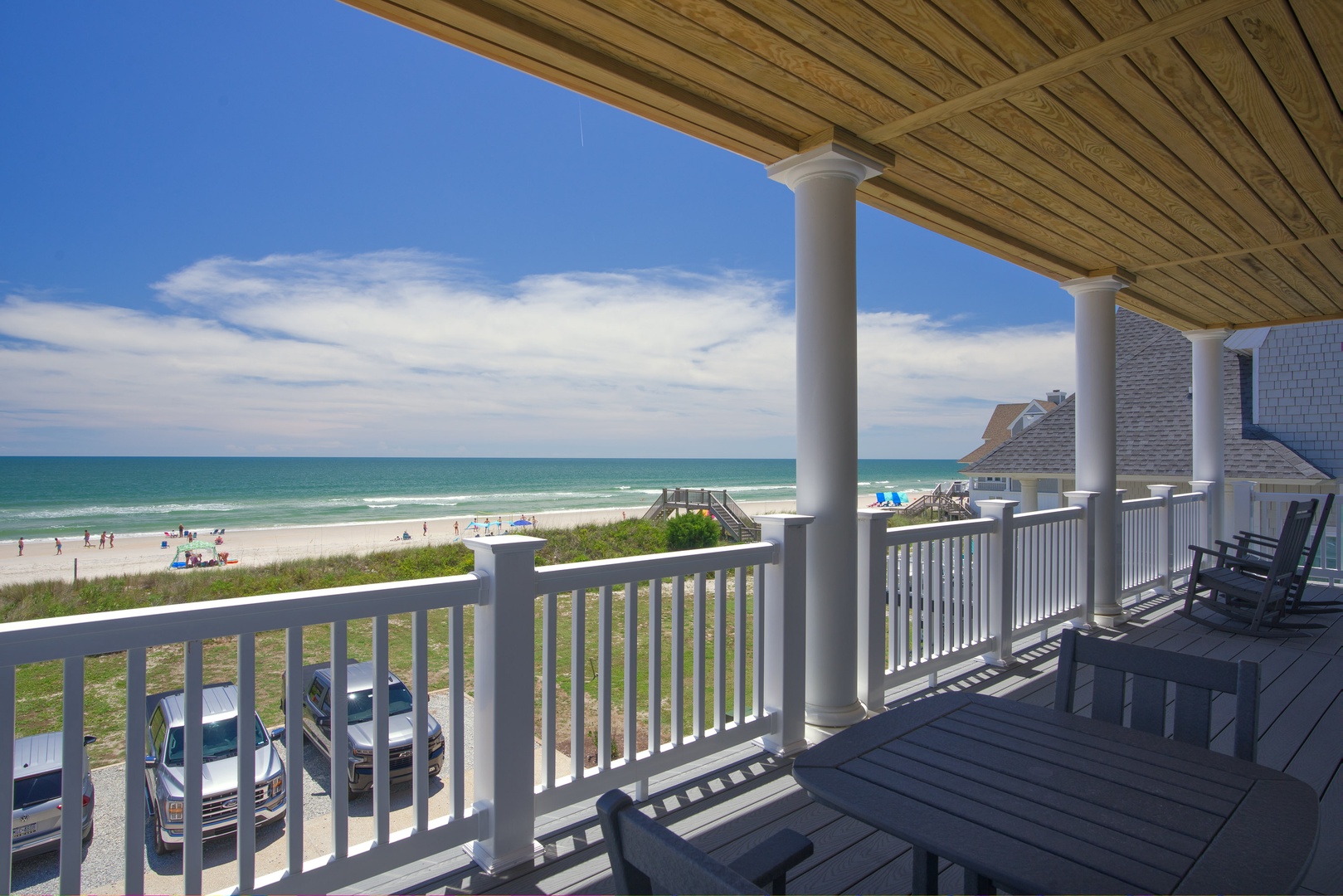 Covered Beach View