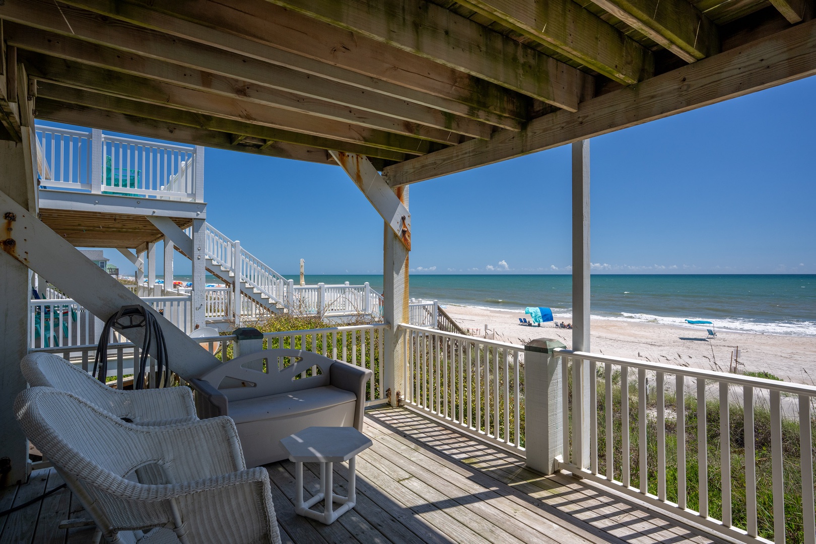 Covered Deck Seating