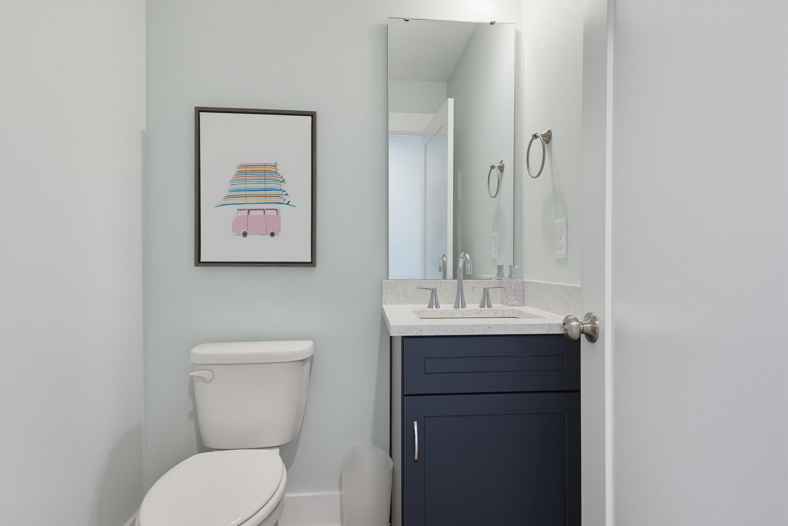 Compact Powder Room