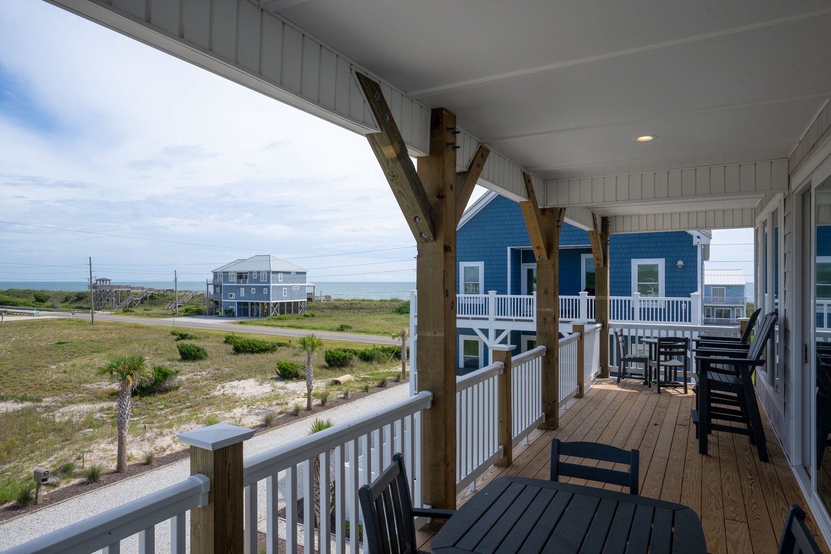 Covered Deck Seating