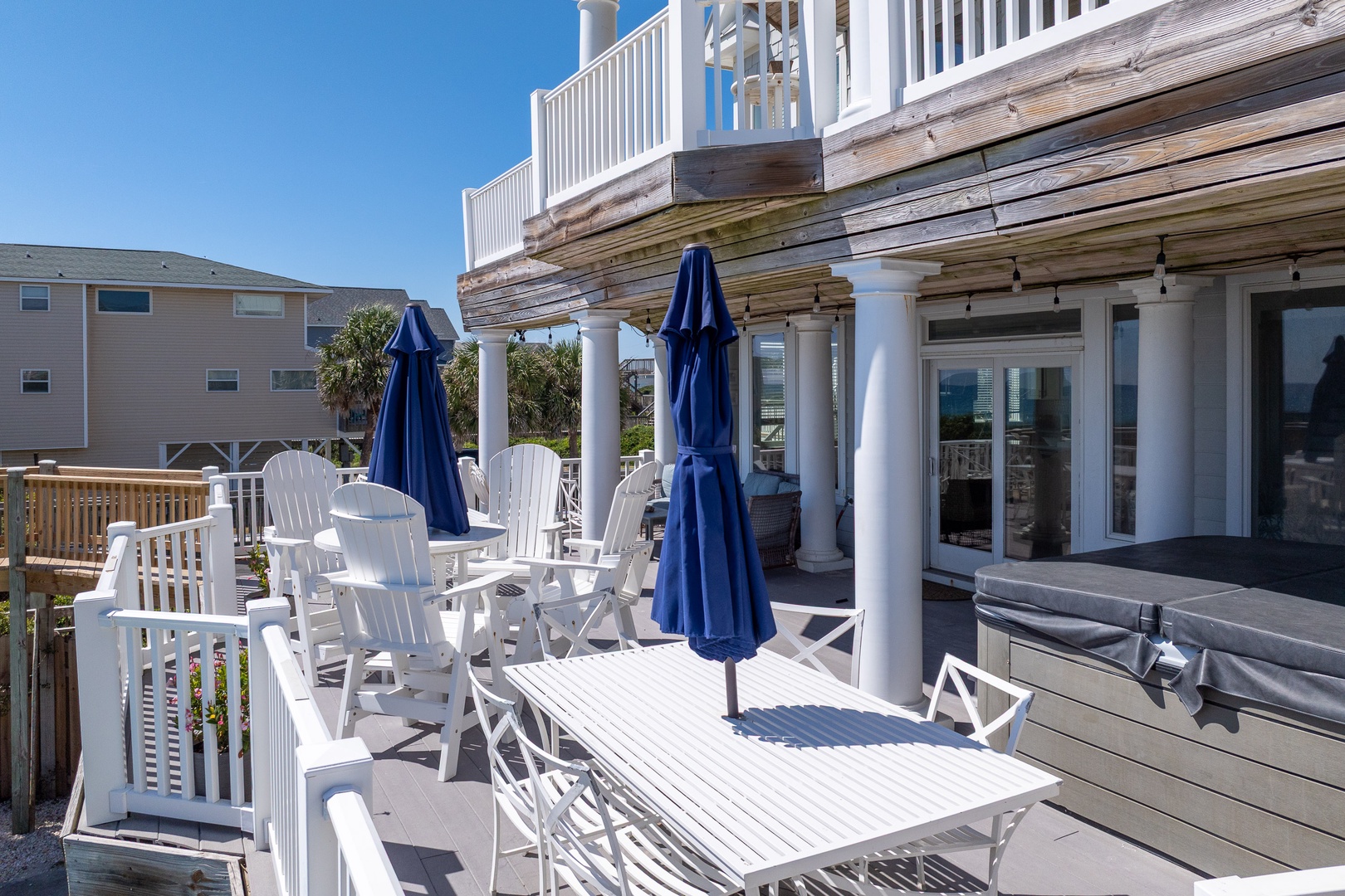 Oceanfront Dining Deck