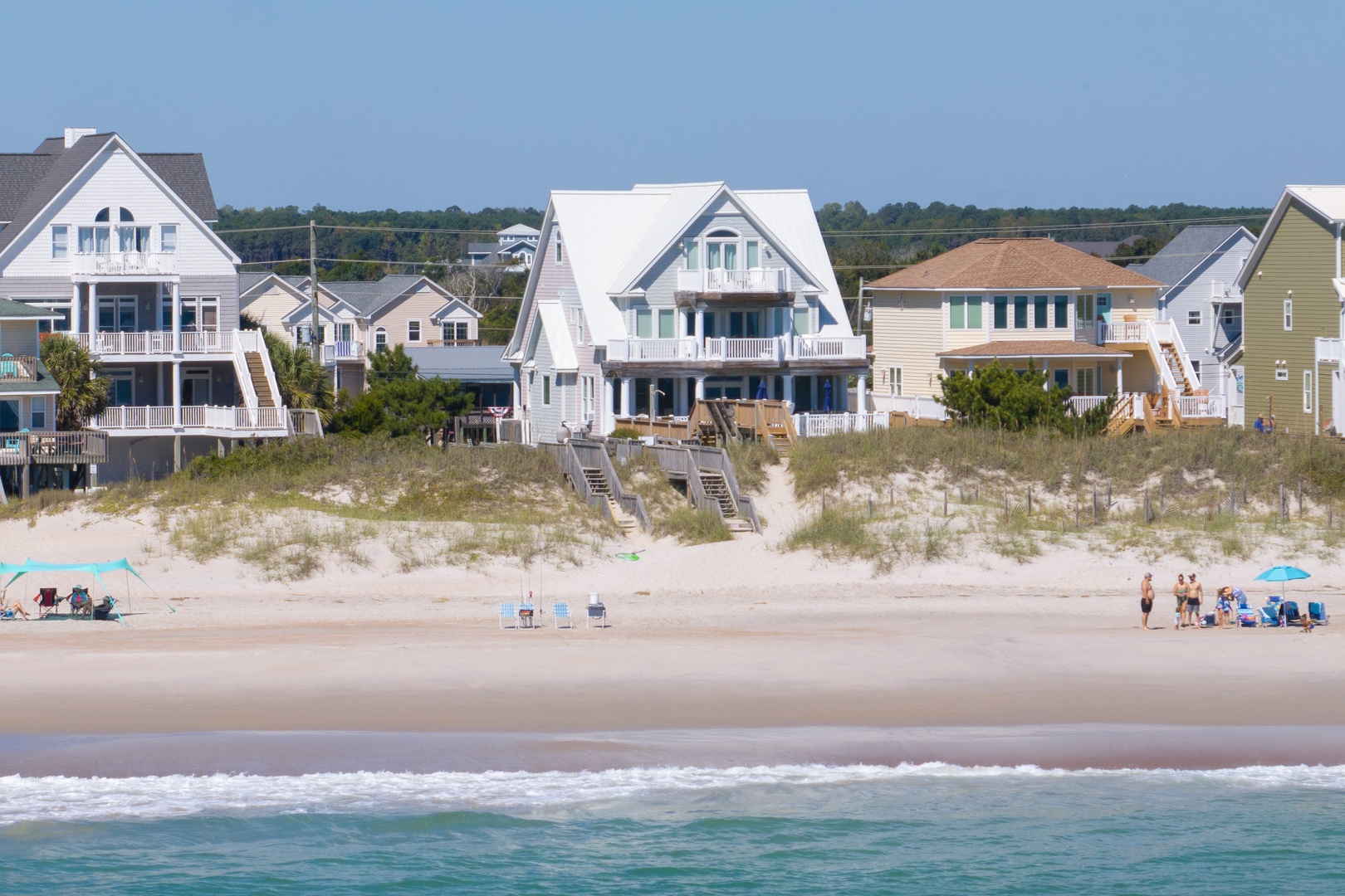 Beachfront Home View