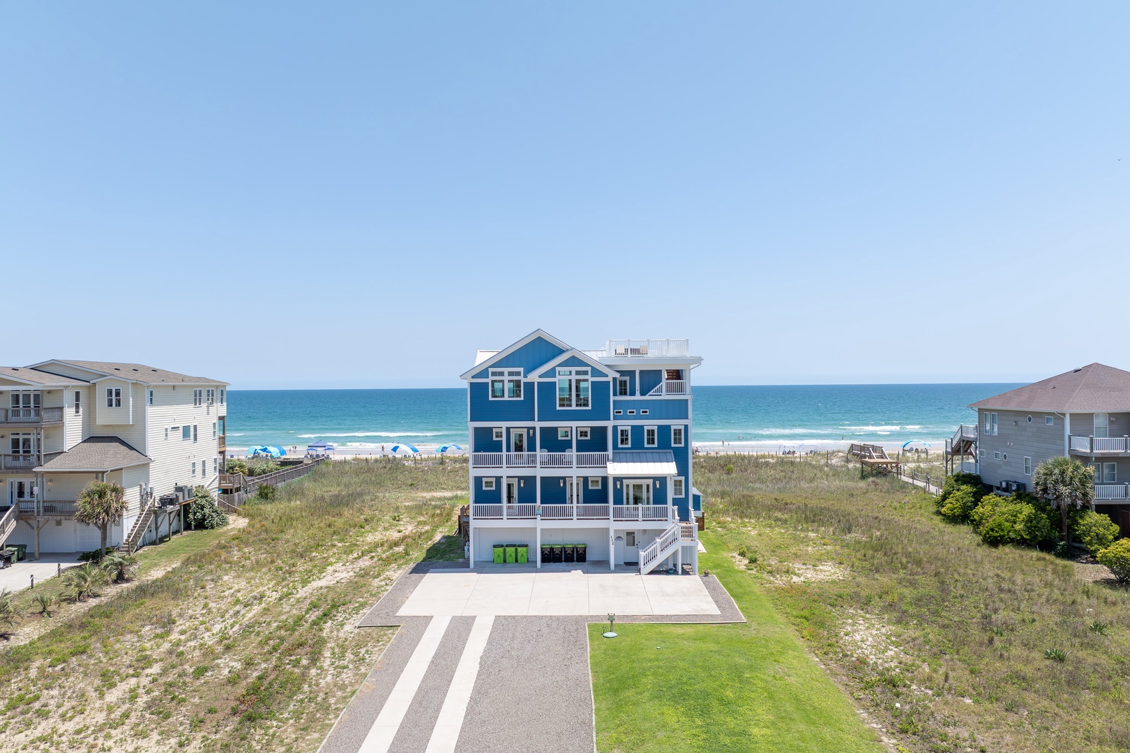 Driveway ocean view