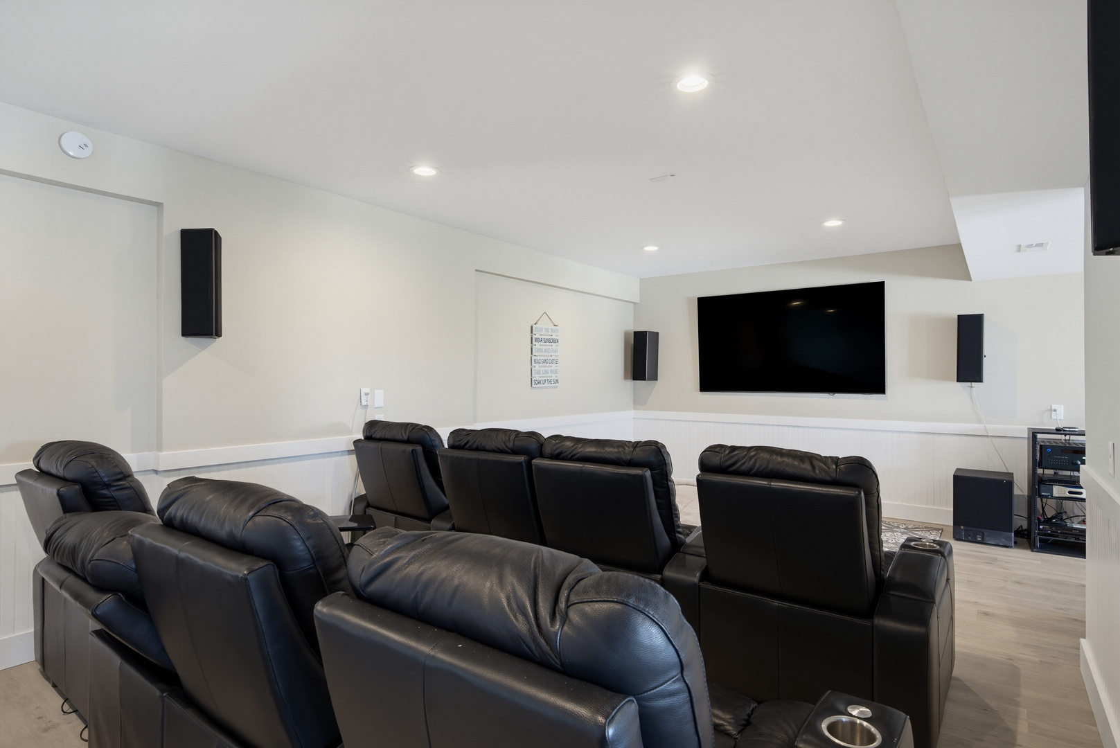 Recliners and television