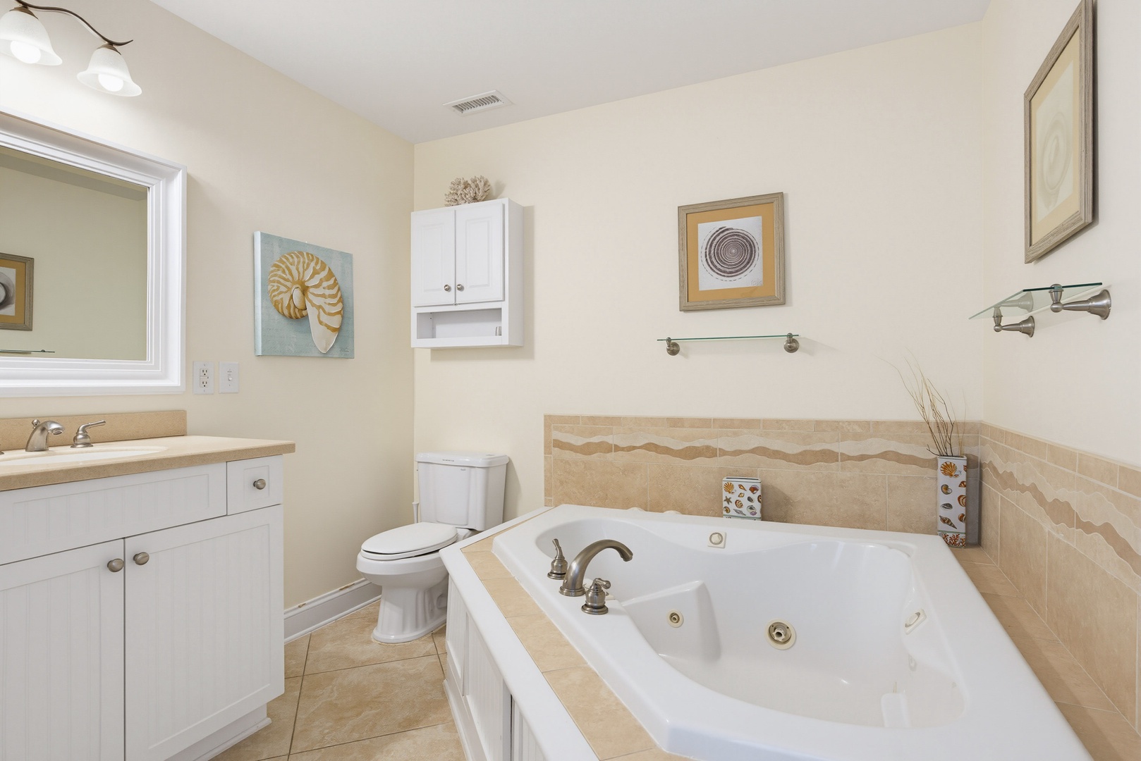 Jetted Tub Bathroom