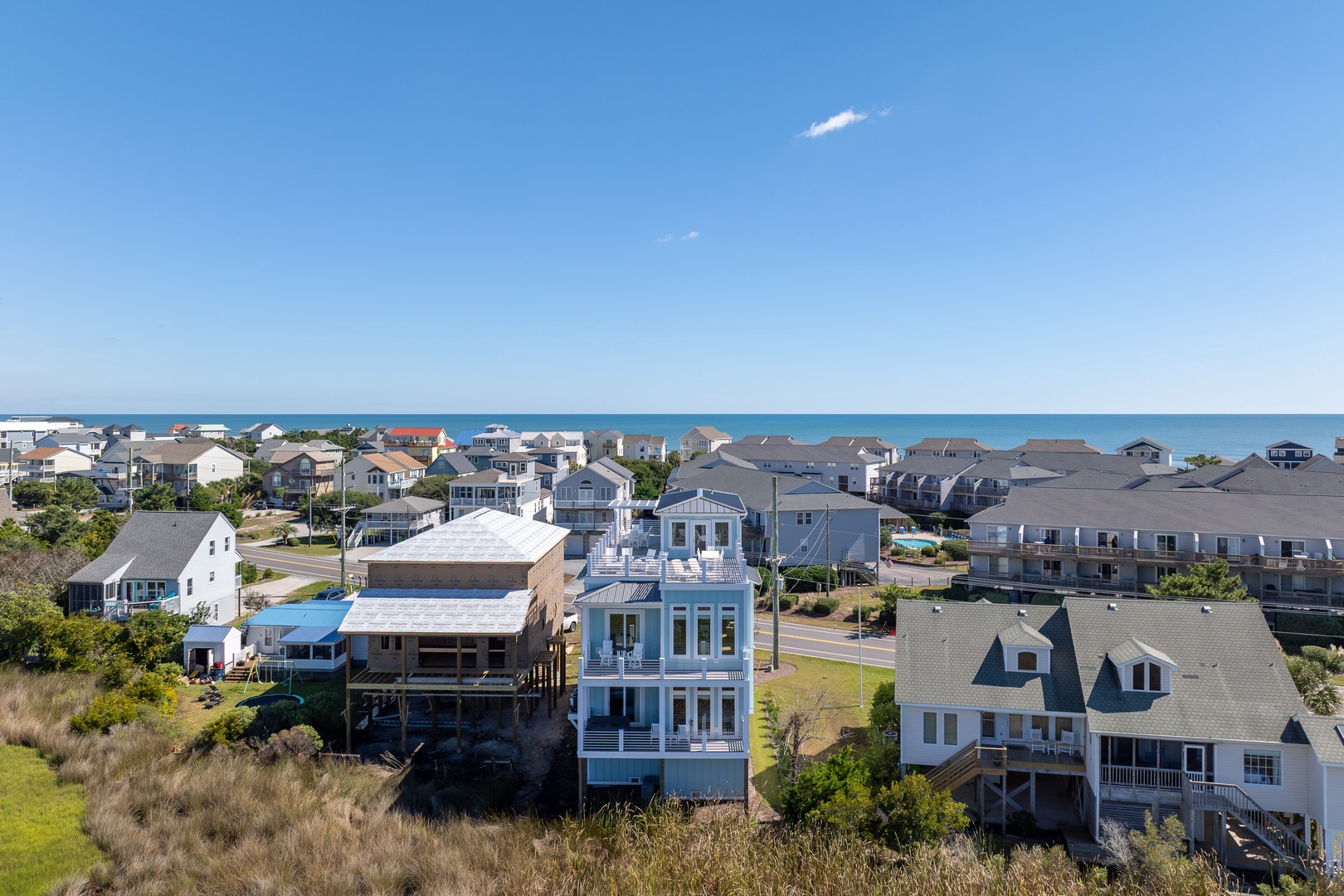 Home And Ocean Aerial