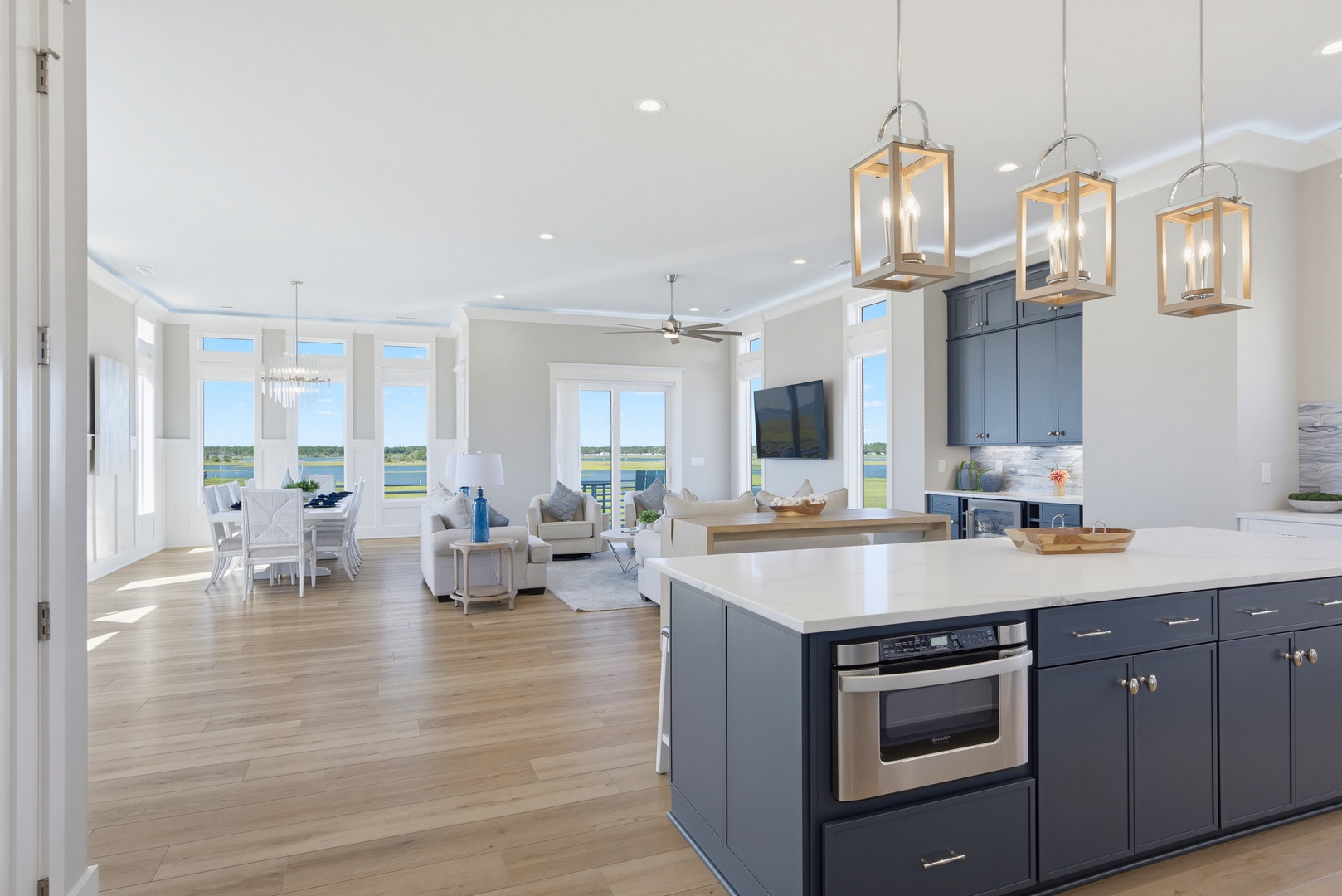 Kitchen Island Angle