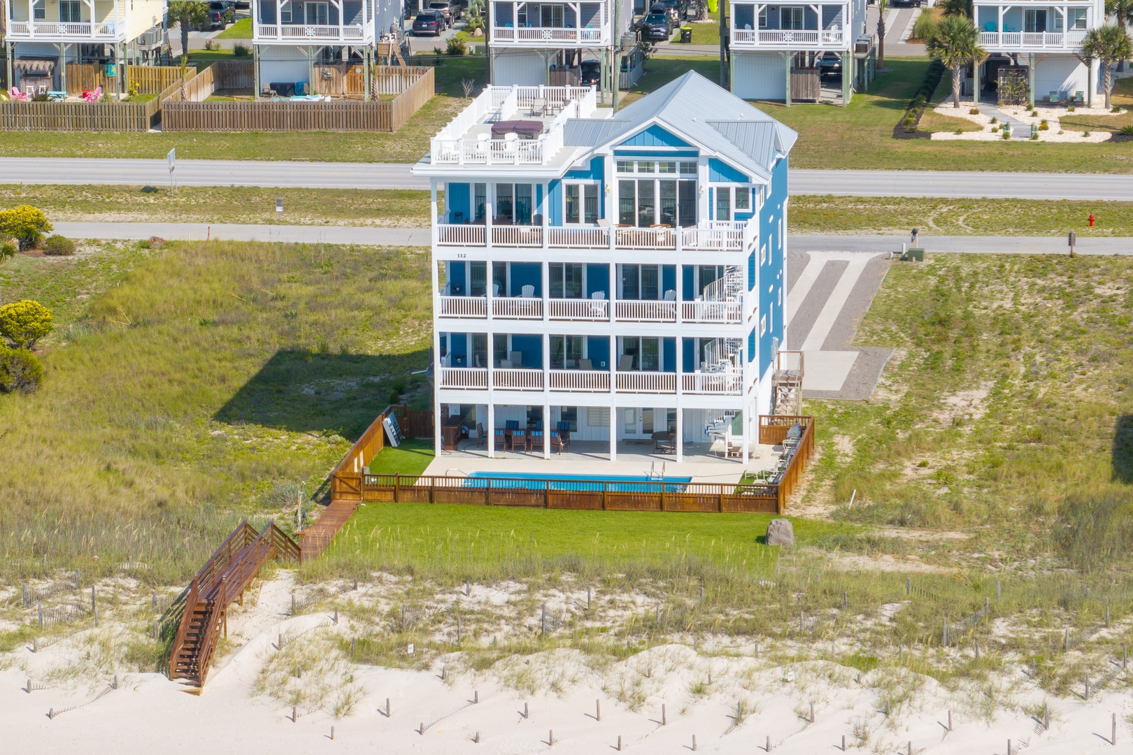 House dune aerial