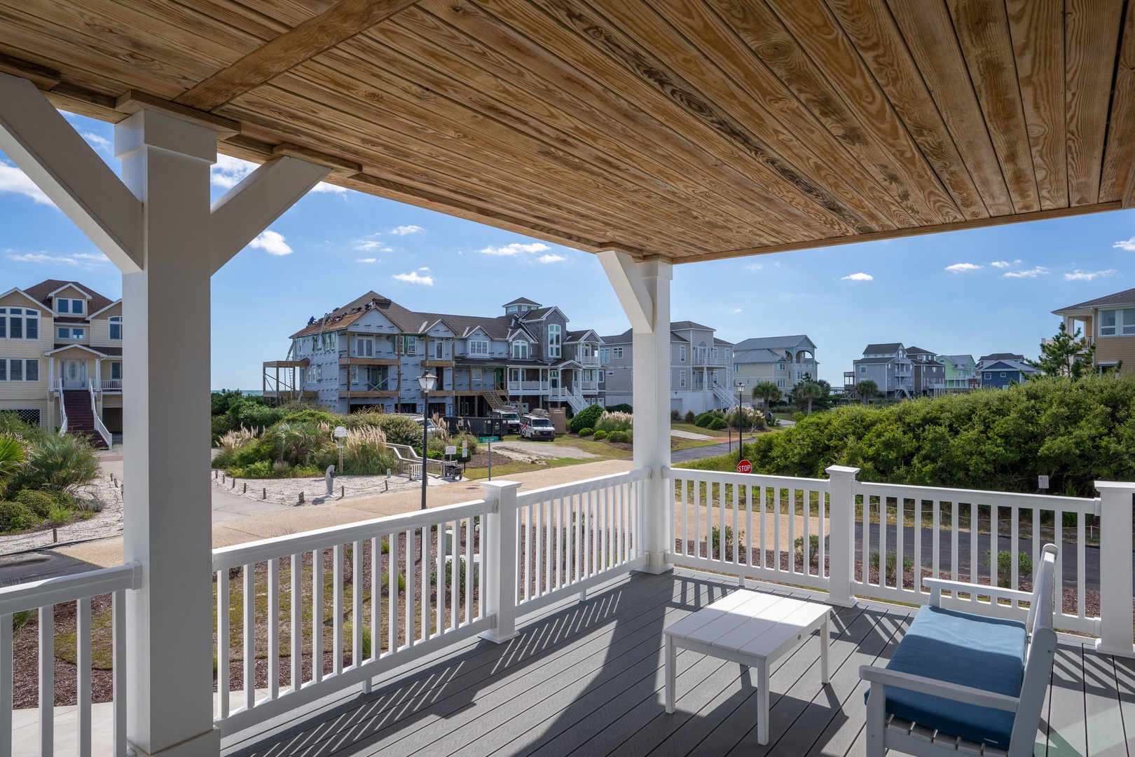 Covered Porch View