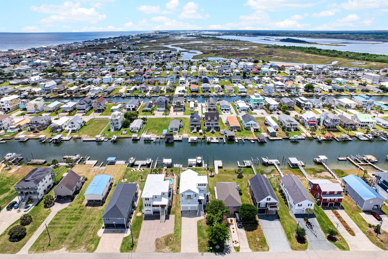 Canal community aerial