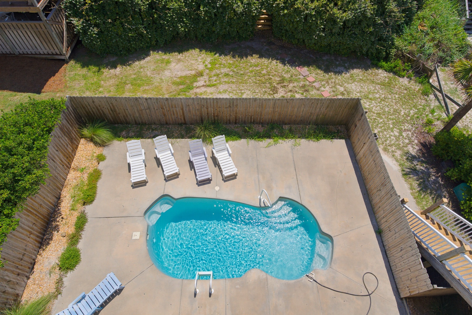 Pool from Above
