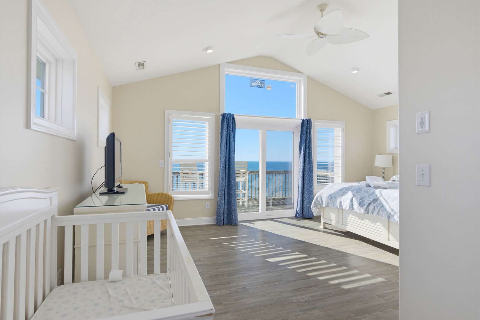 Bedroom With Crib