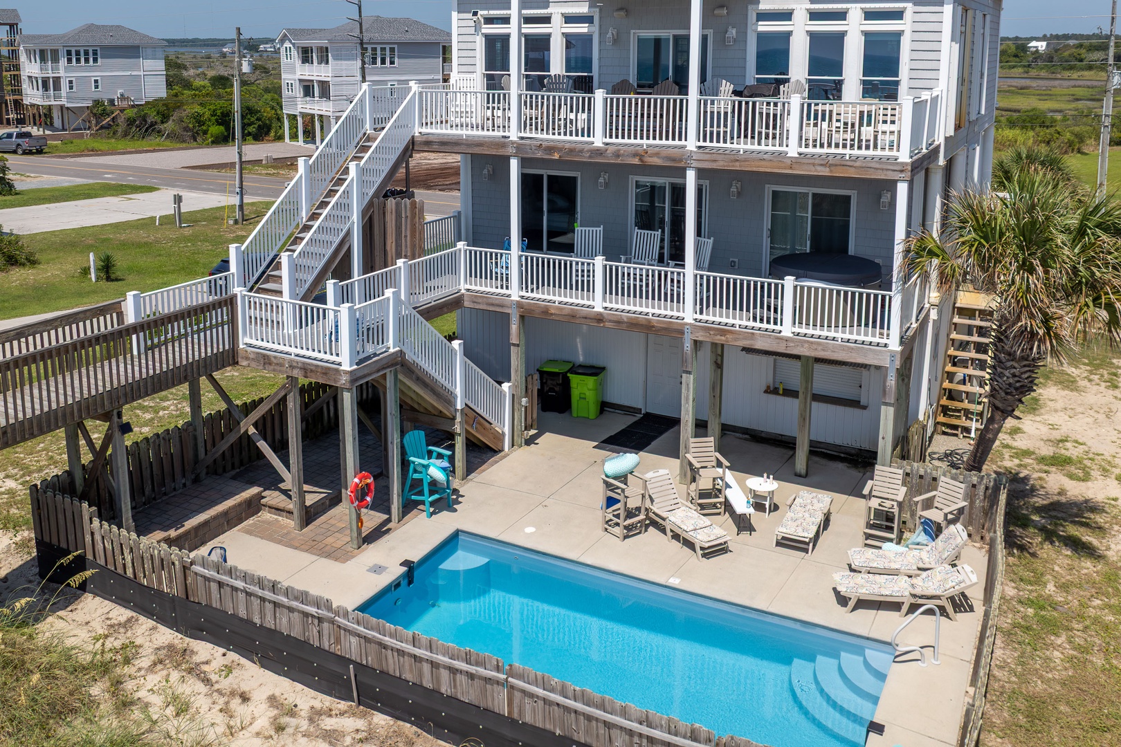 Pool and Rear Decks