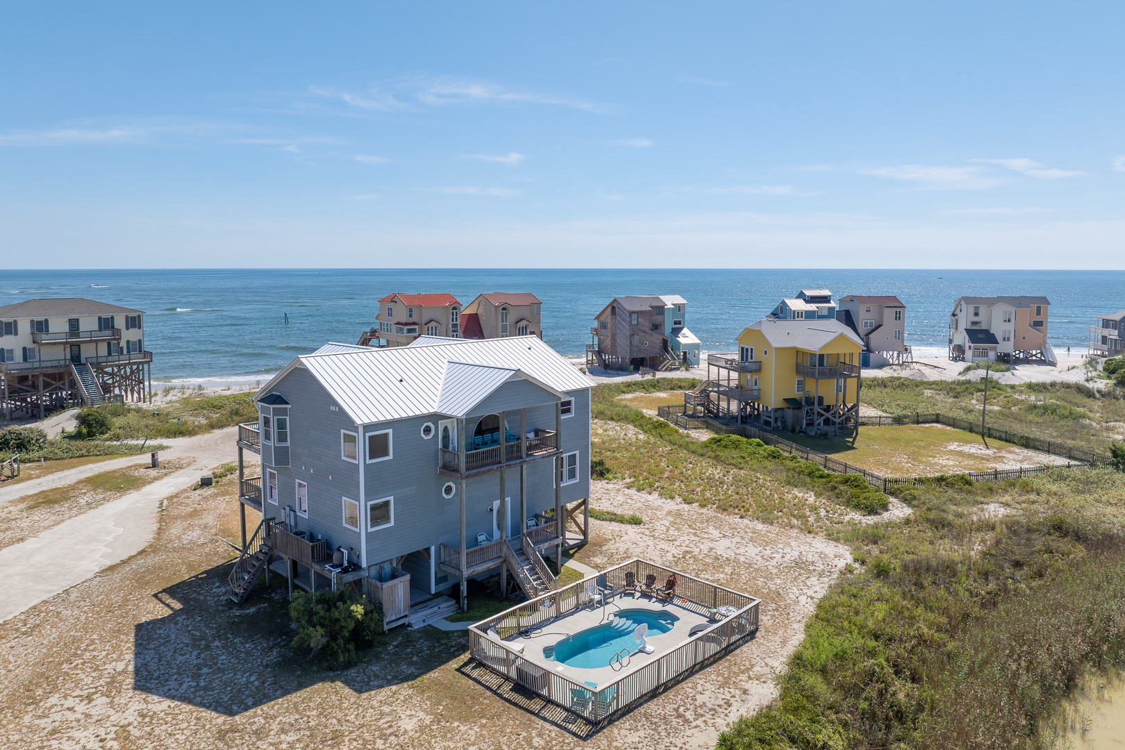 Home Pool And Ocean