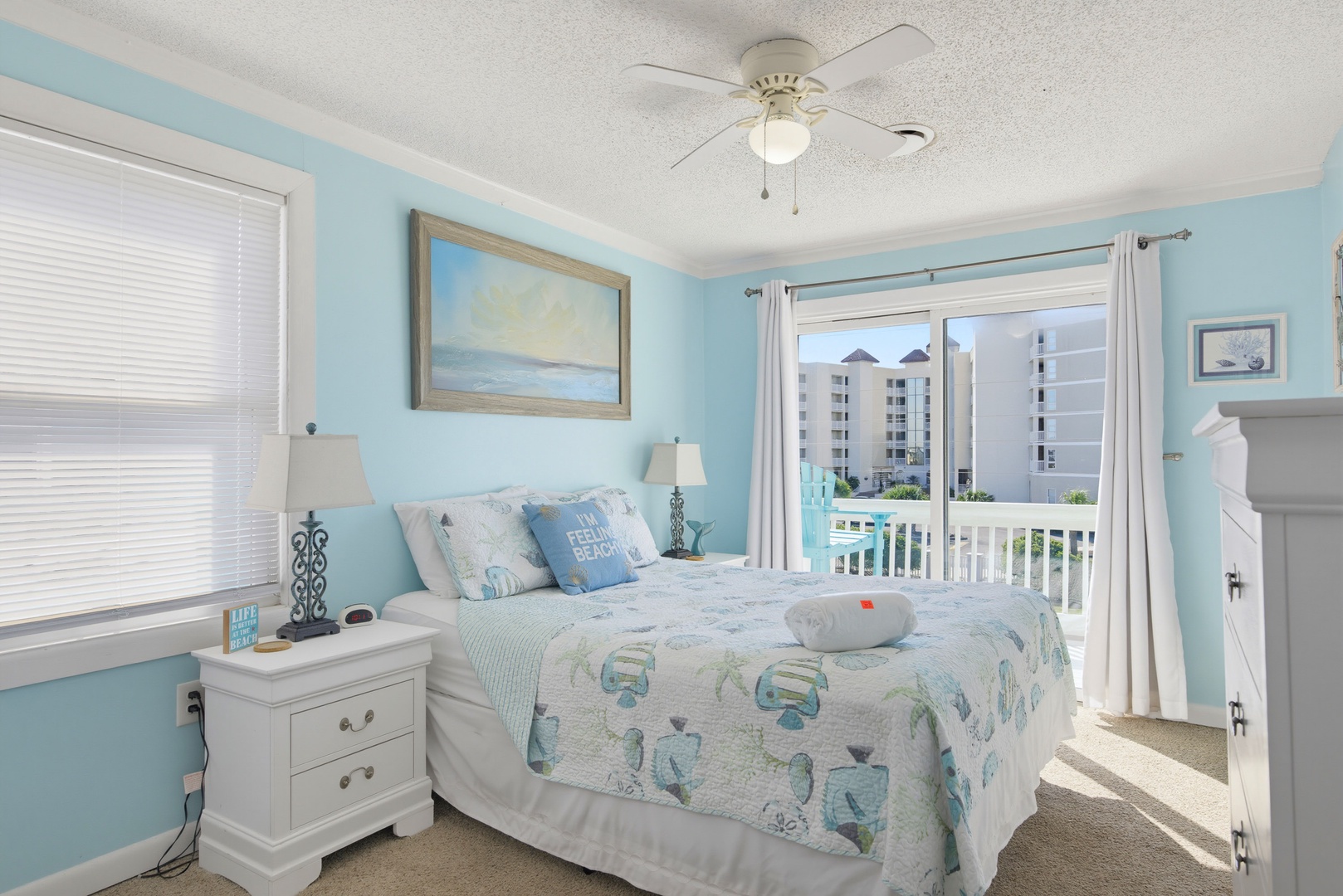 Bedroom With Balcony