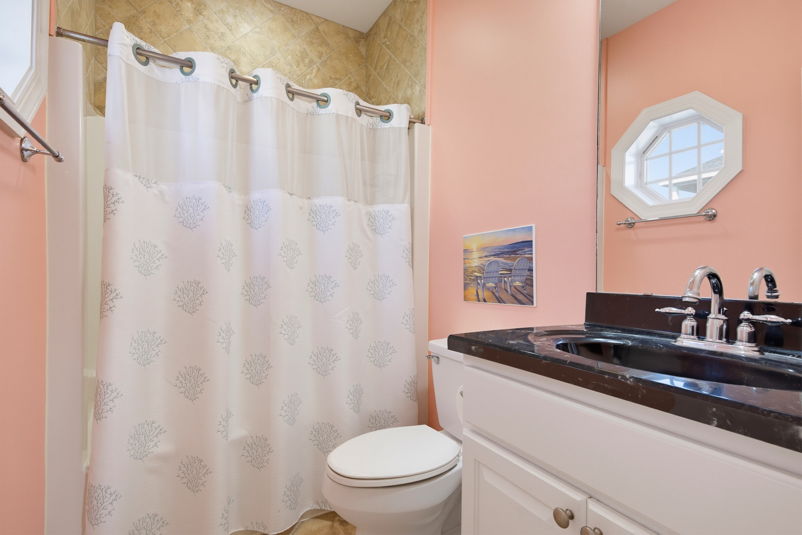 Coral Ensuite Bathroom