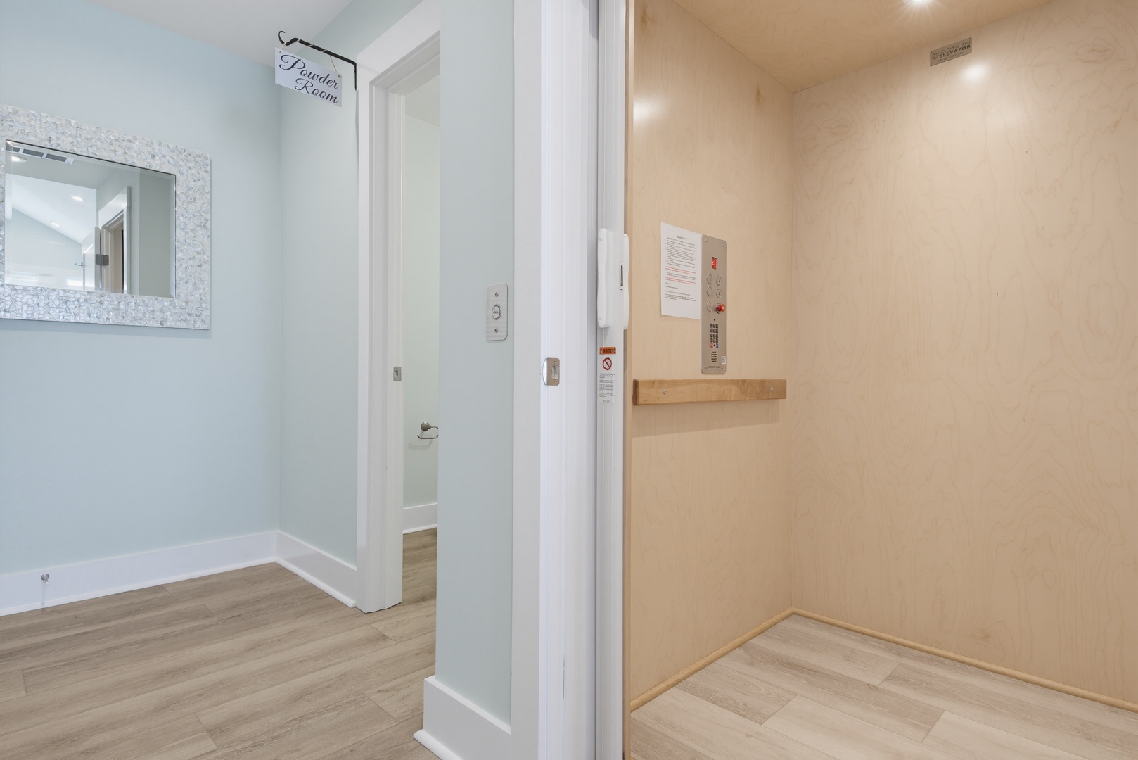 Home Elevator Entry