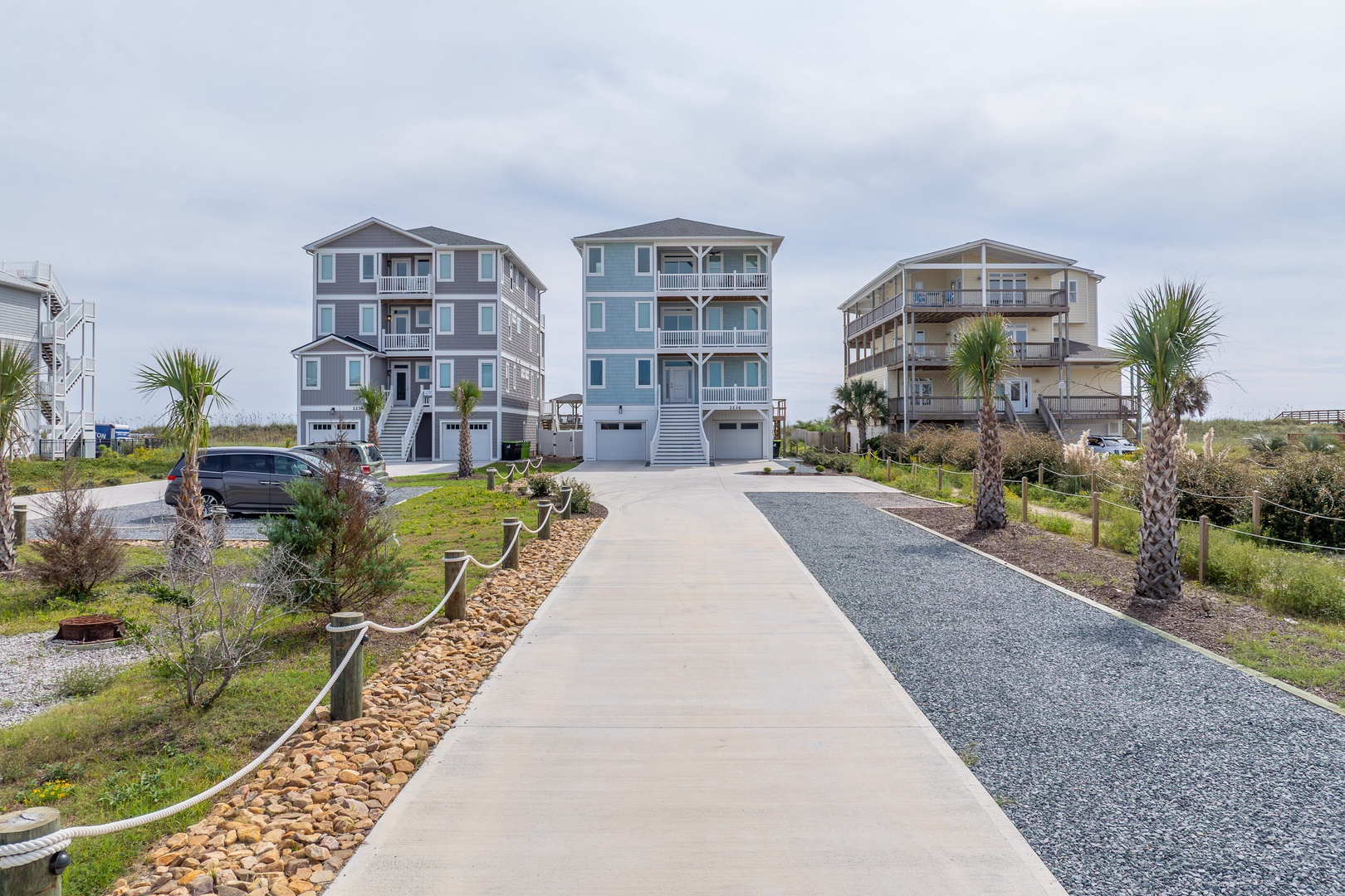 Driveway entrance